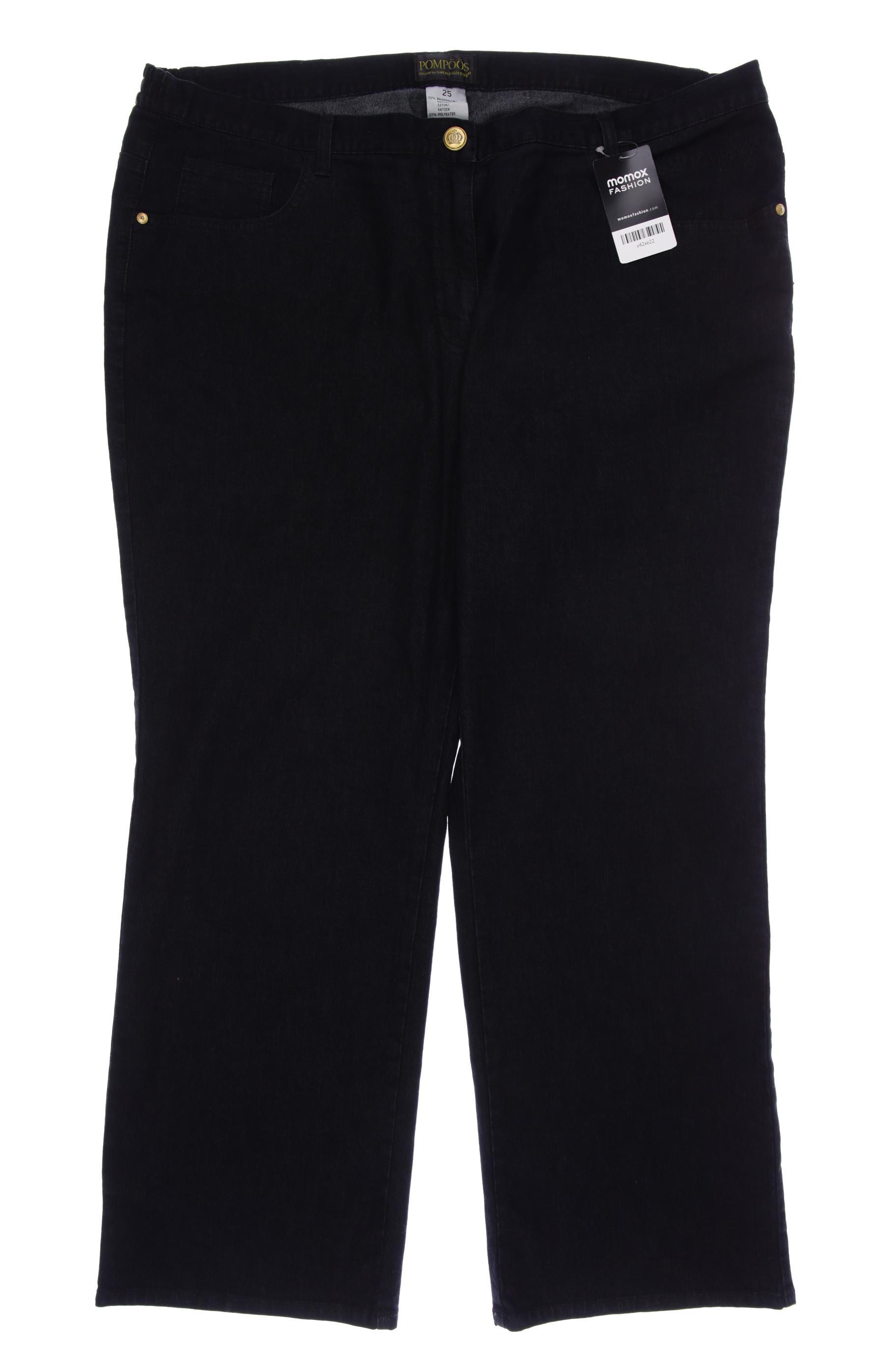 Thumbnail - Pompoos Herren Jeans, schwarz, Gr. 25