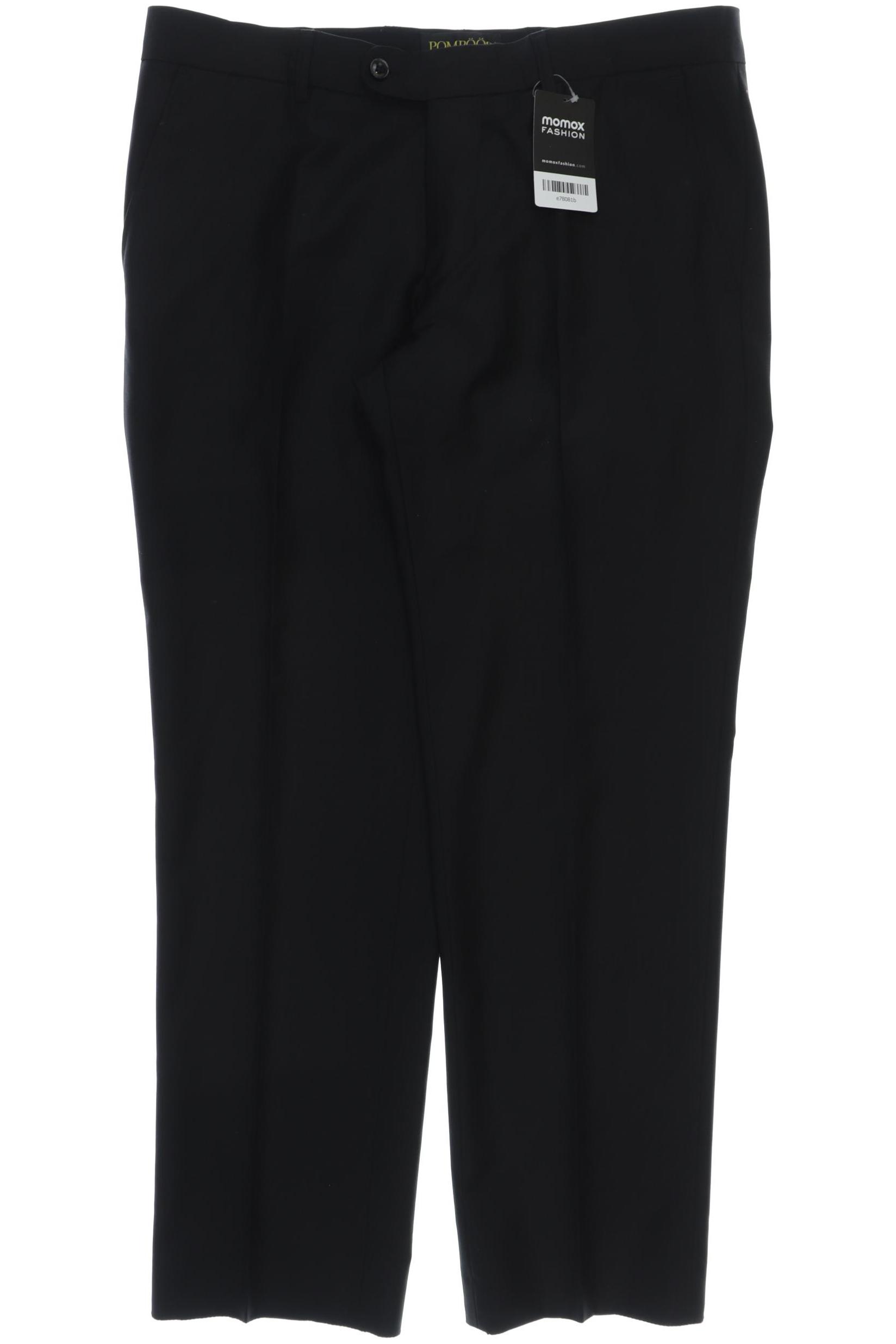 Thumbnail - Pompoos Herren Stoffhose, schwarz, Gr. 24