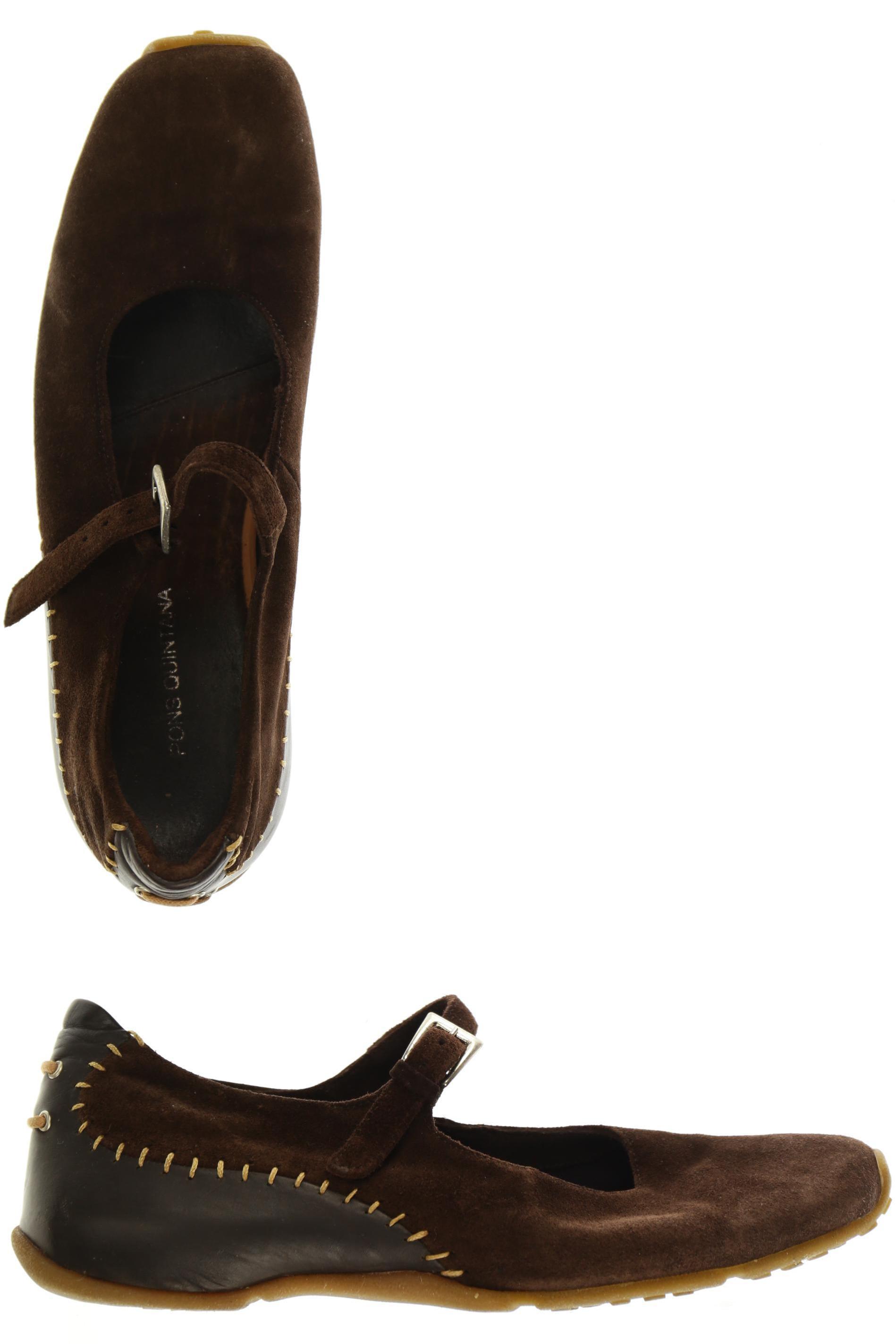 

Pons Quintana Damen Halbschuh, braun, Gr. 38