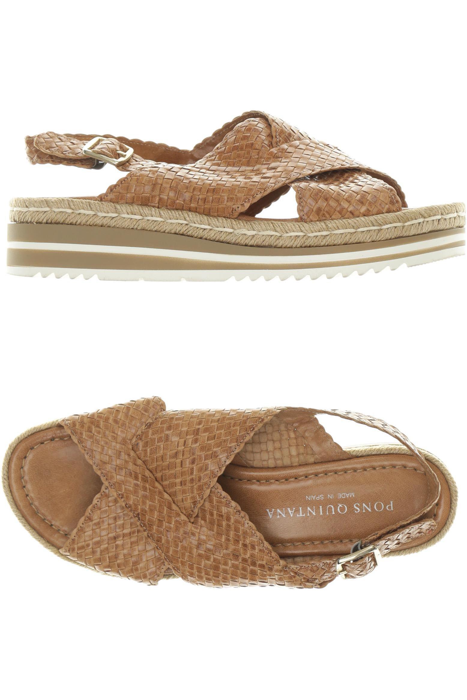 

Pons Quintana Damen Sandale, braun, Gr. 39