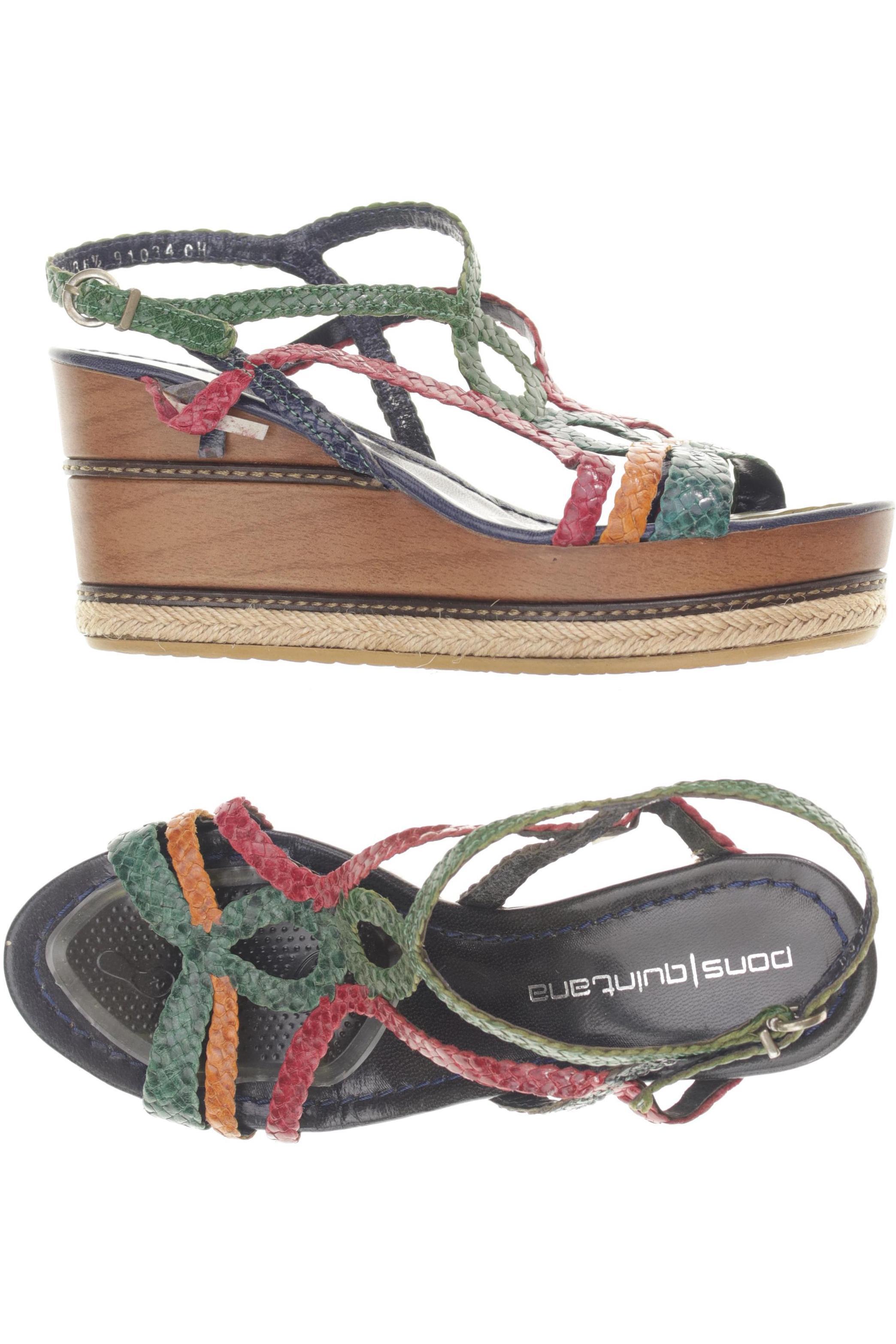 

Pons Quintana Damen Sandale, grün, Gr. 35