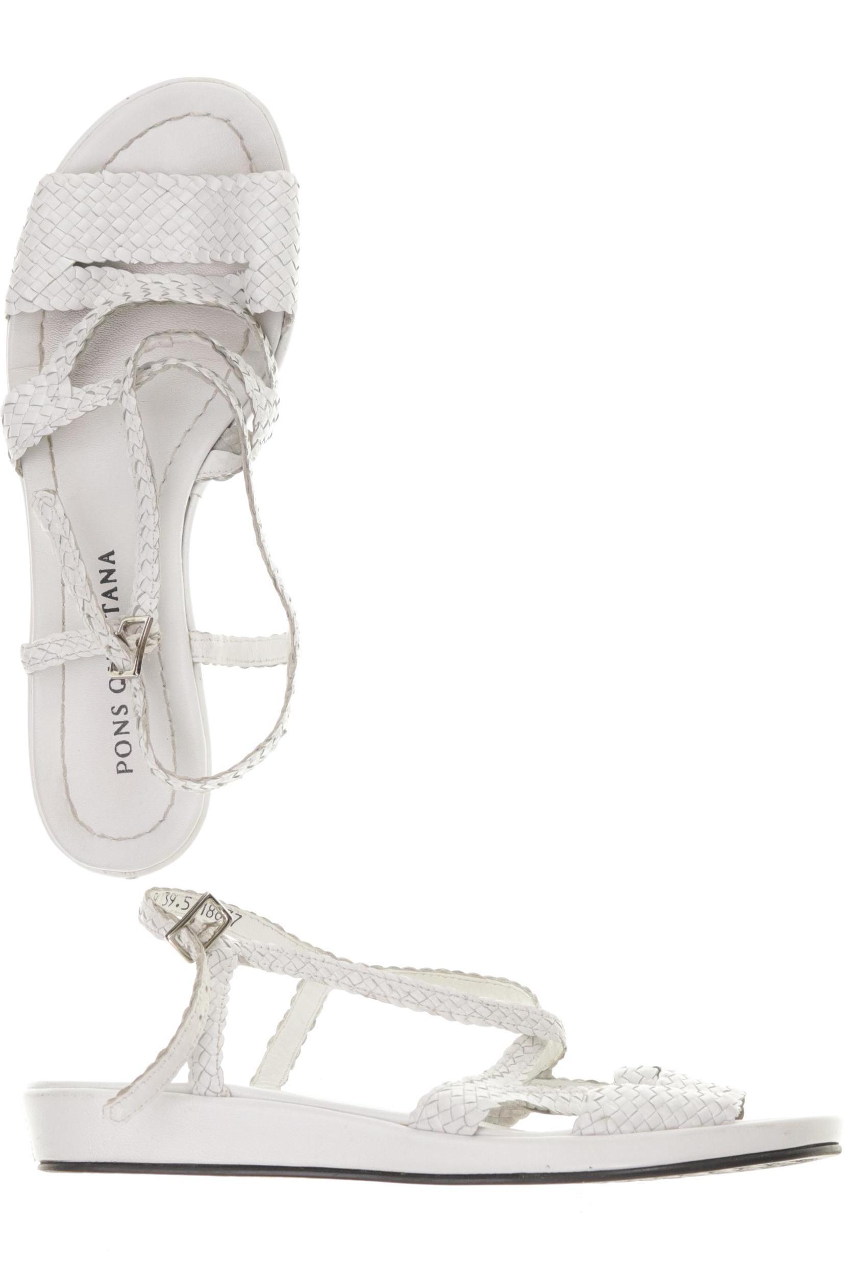 

Pons Quintana Damen Sandale, weiß, Gr. 39