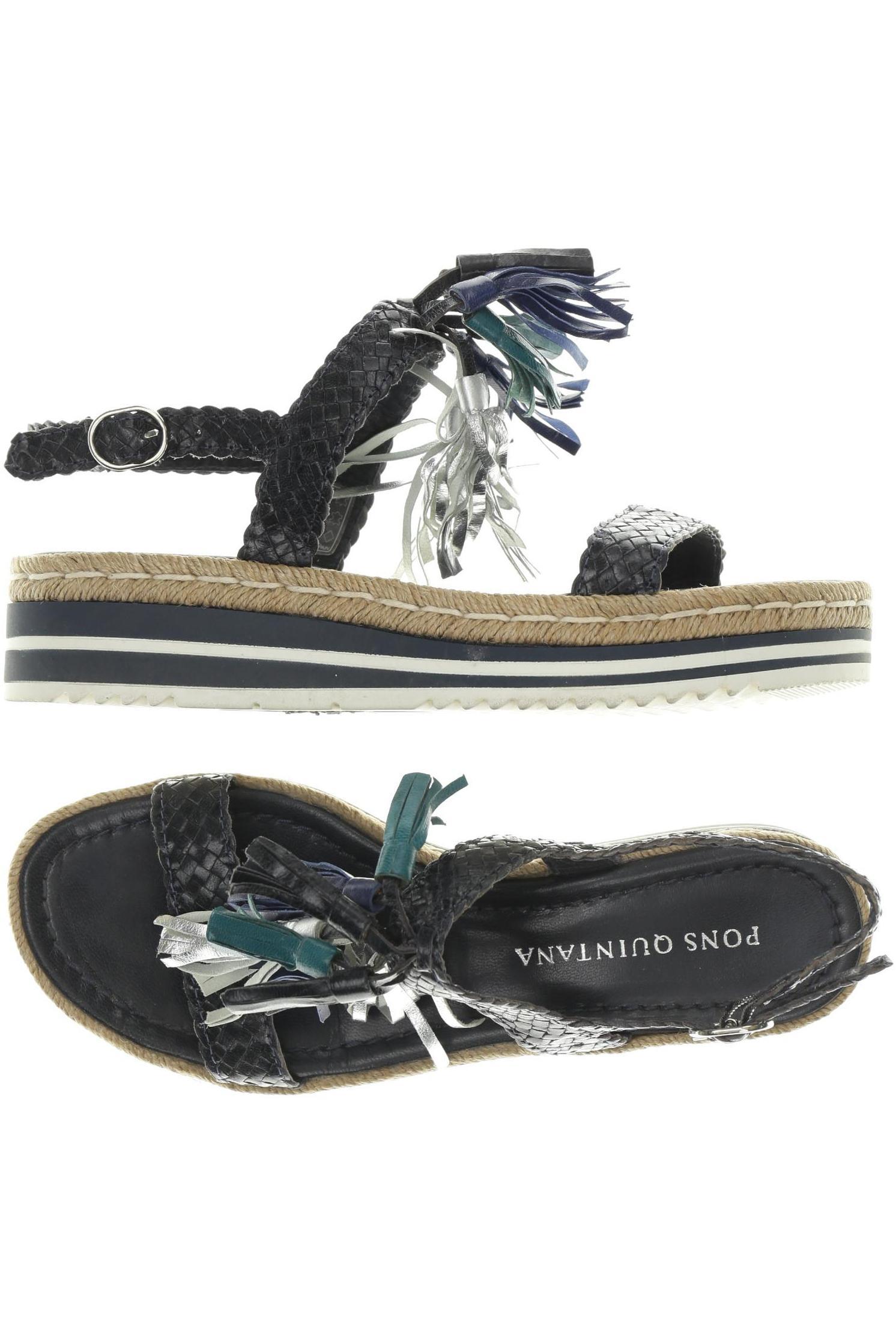 

Pons Quintana Damen Sandale, blau, Gr. 39