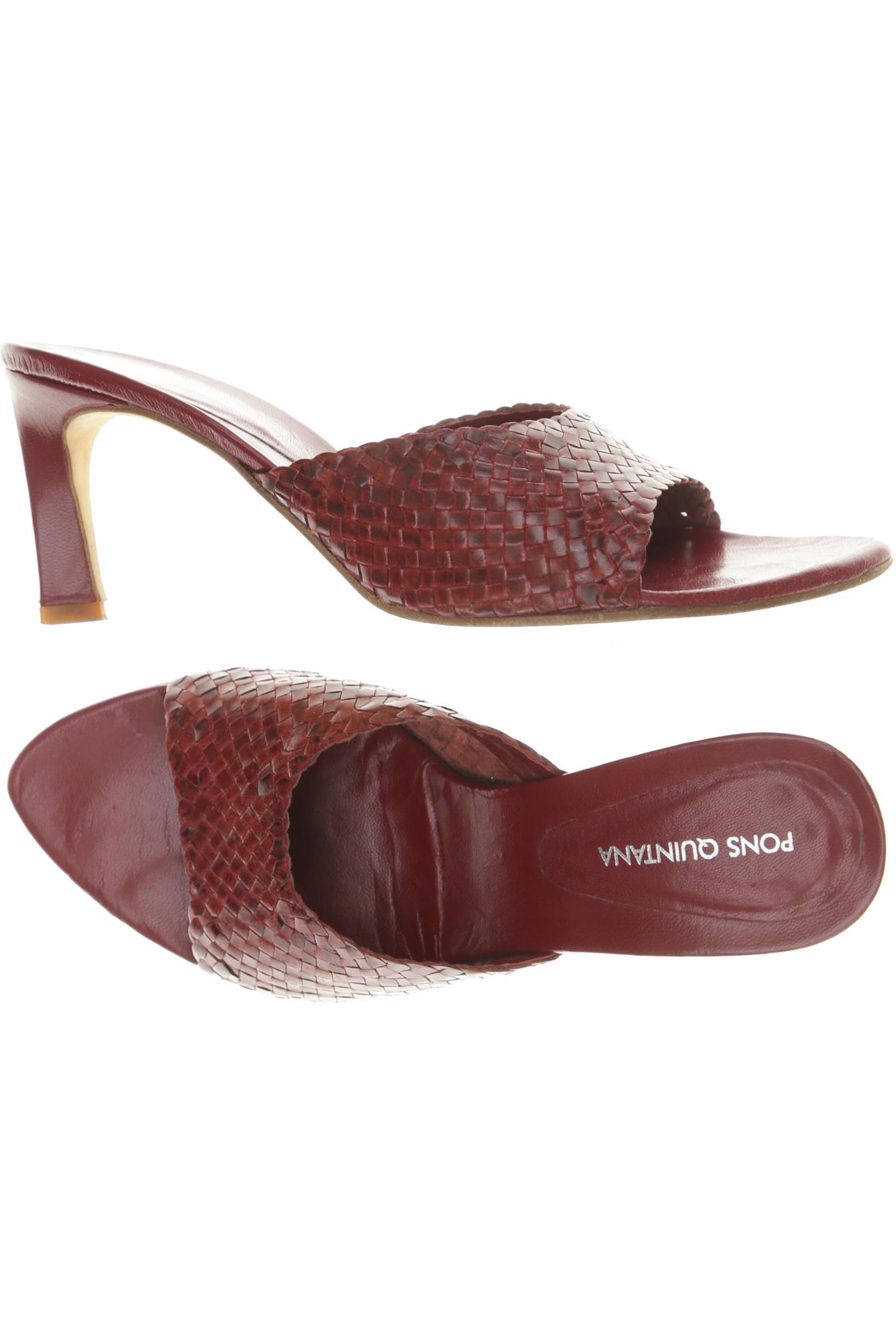 

Pons Quintana Damen Sandale, rot, Gr. 38