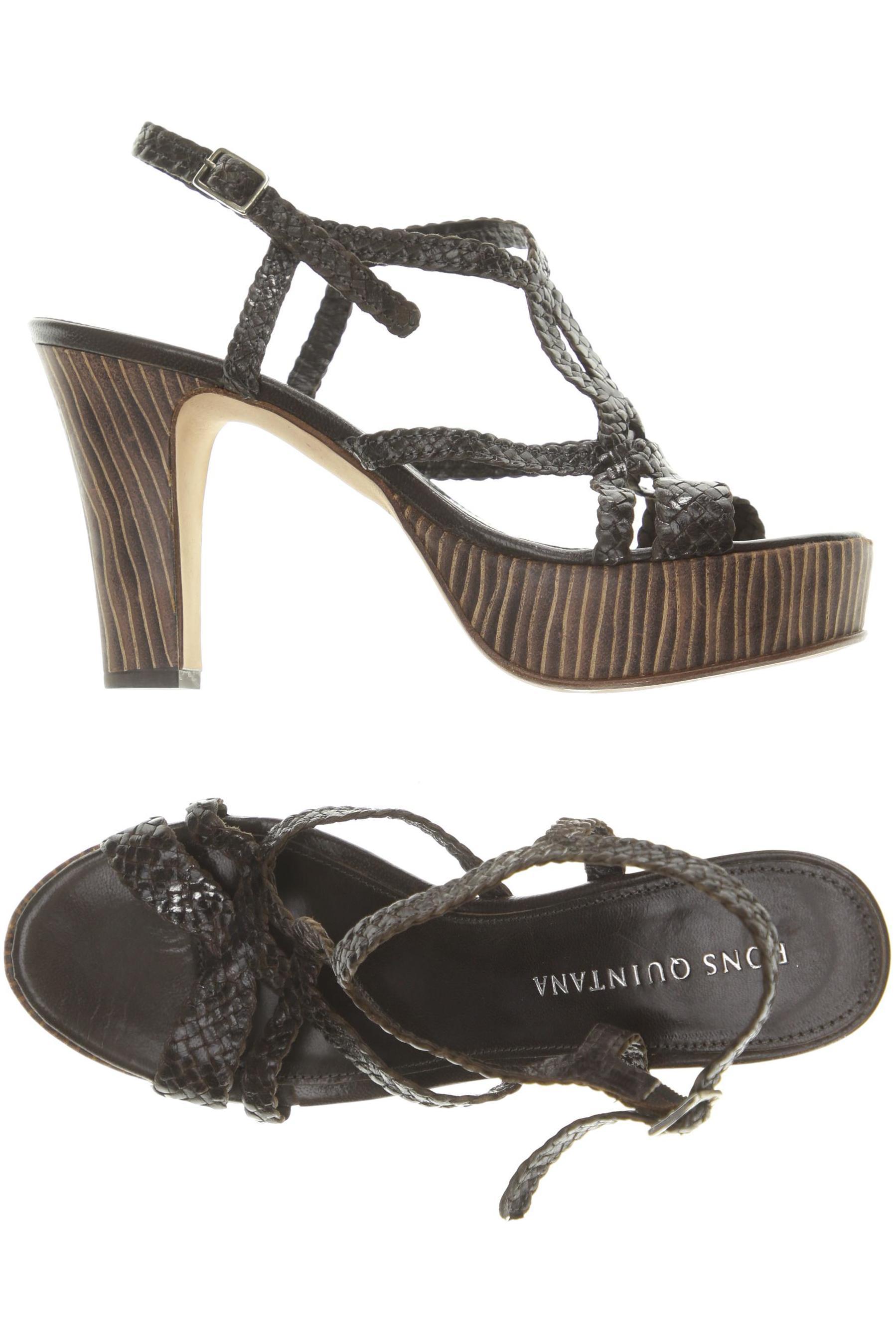 

Pons Quintana Damen Sandale, braun, Gr. 40