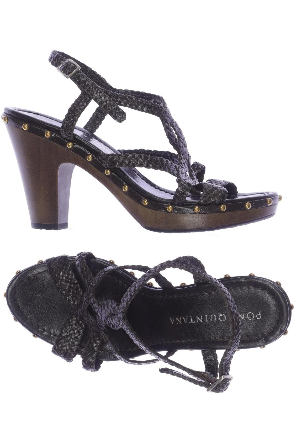 

Pons Quintana Damen Sandale, braun, Gr. 36