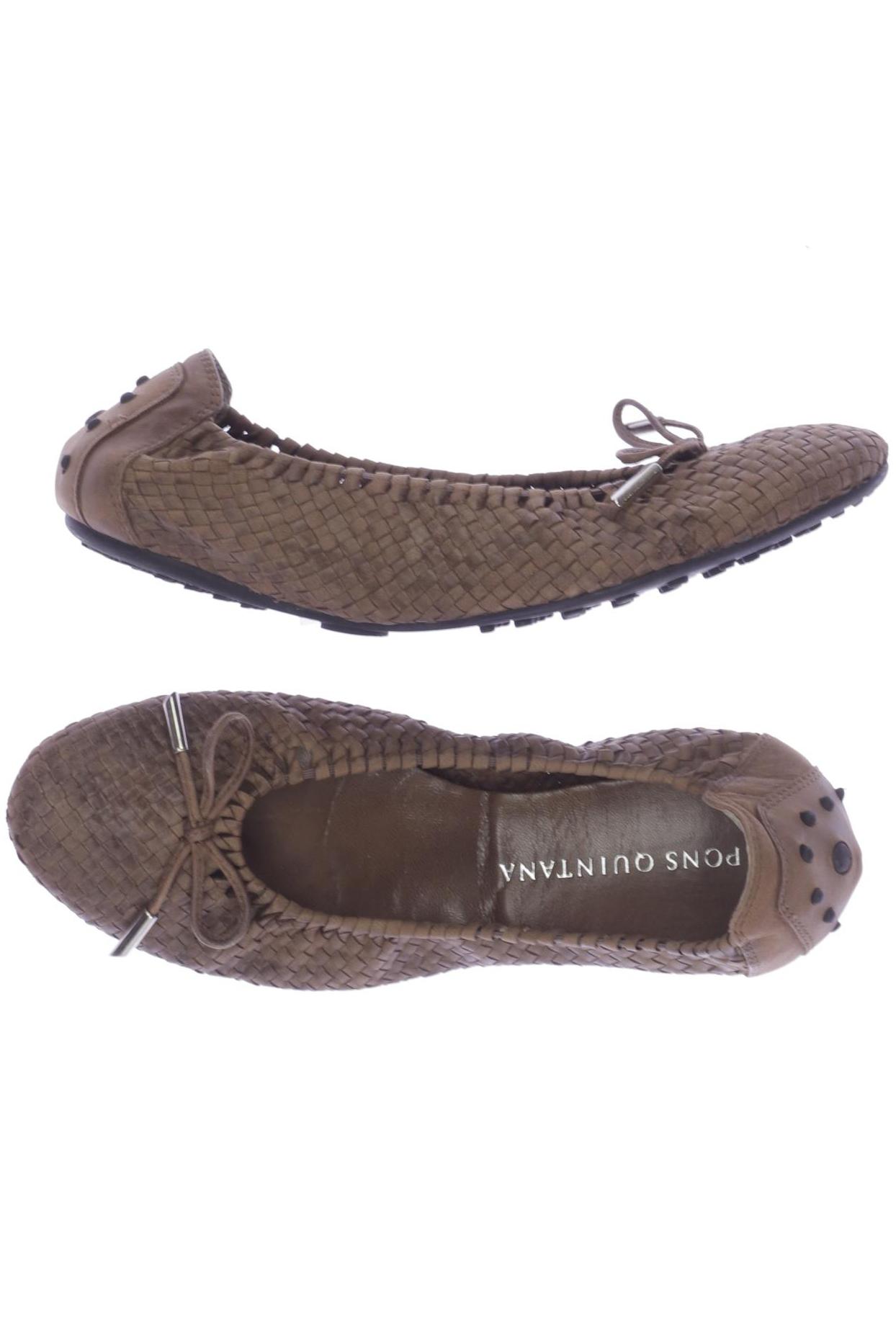 

Pons Quintana Damen Ballerinas, braun, Gr. 38
