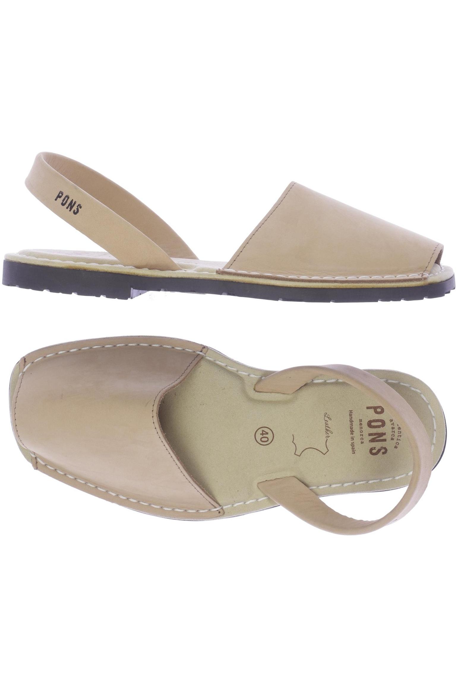 

Pons Quintana Damen Sandale, beige, Gr. 40