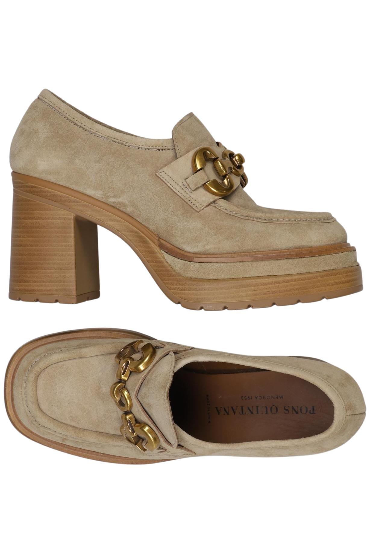 

Pons Quintana Damen Halbschuh, beige, Gr. 37