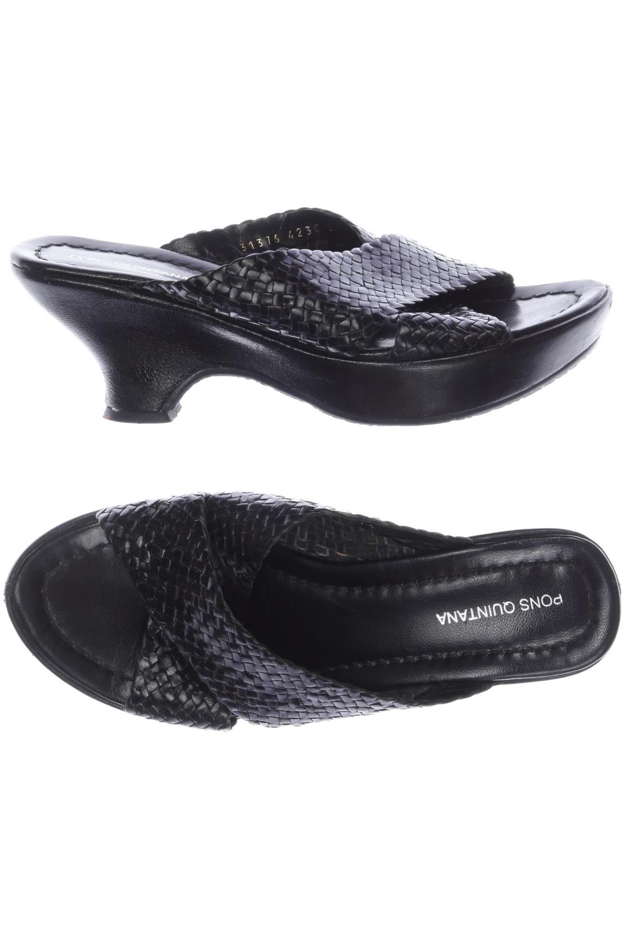 

Pons Quintana Damen Sandale, schwarz, Gr. 37.5