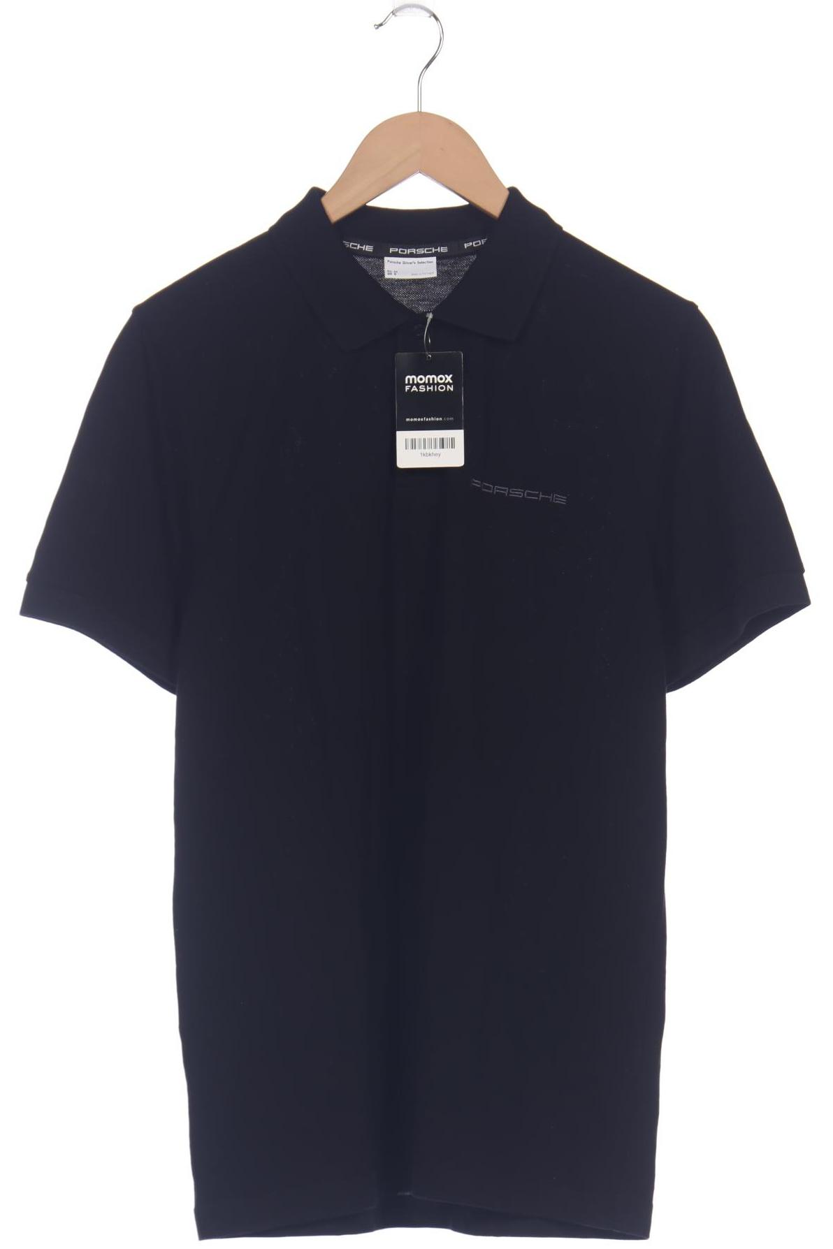 

Porsche Design Herren Poloshirt, schwarz, Gr. 48