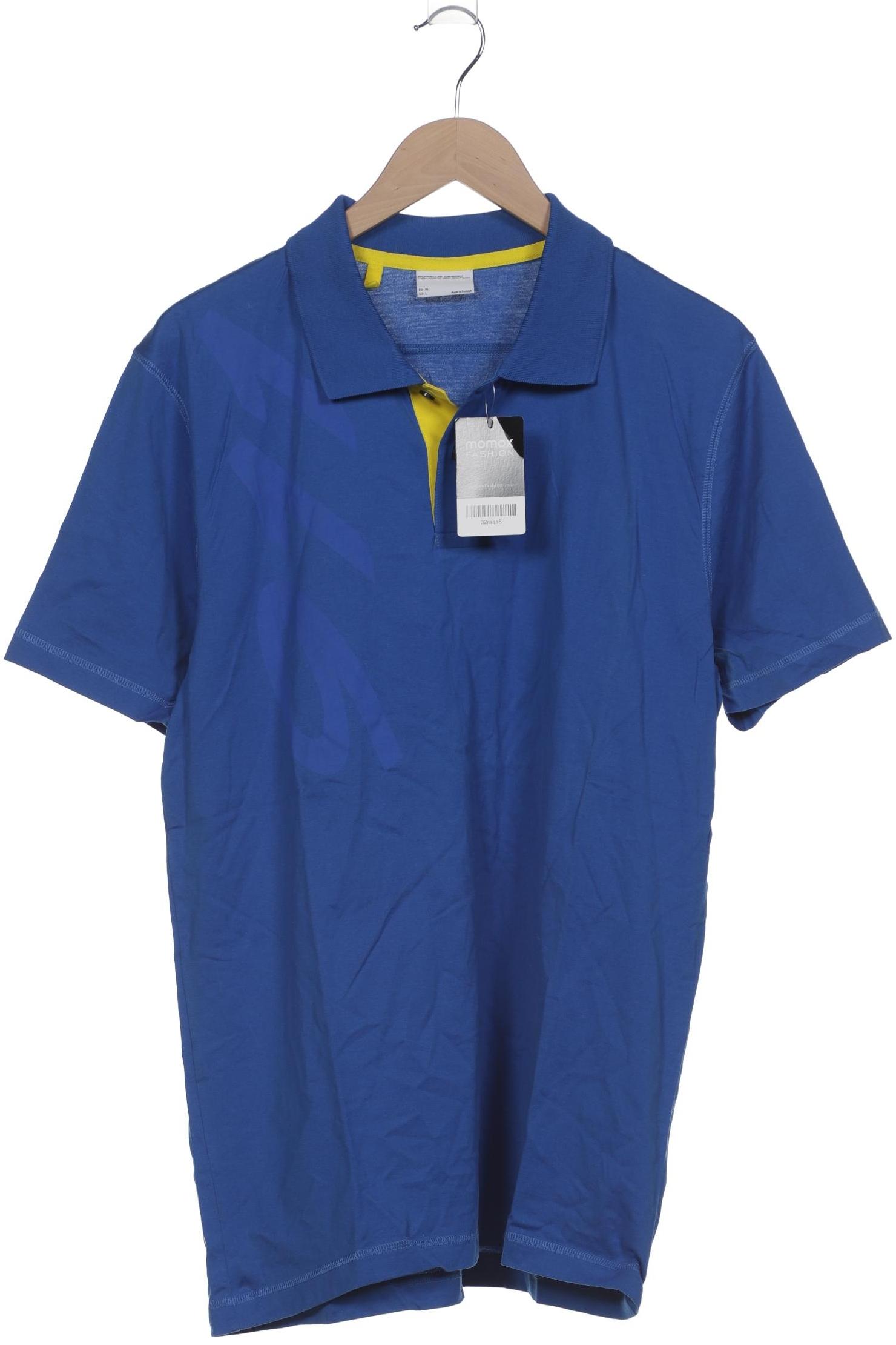 

Porsche Design Herren Poloshirt, blau, Gr. 54