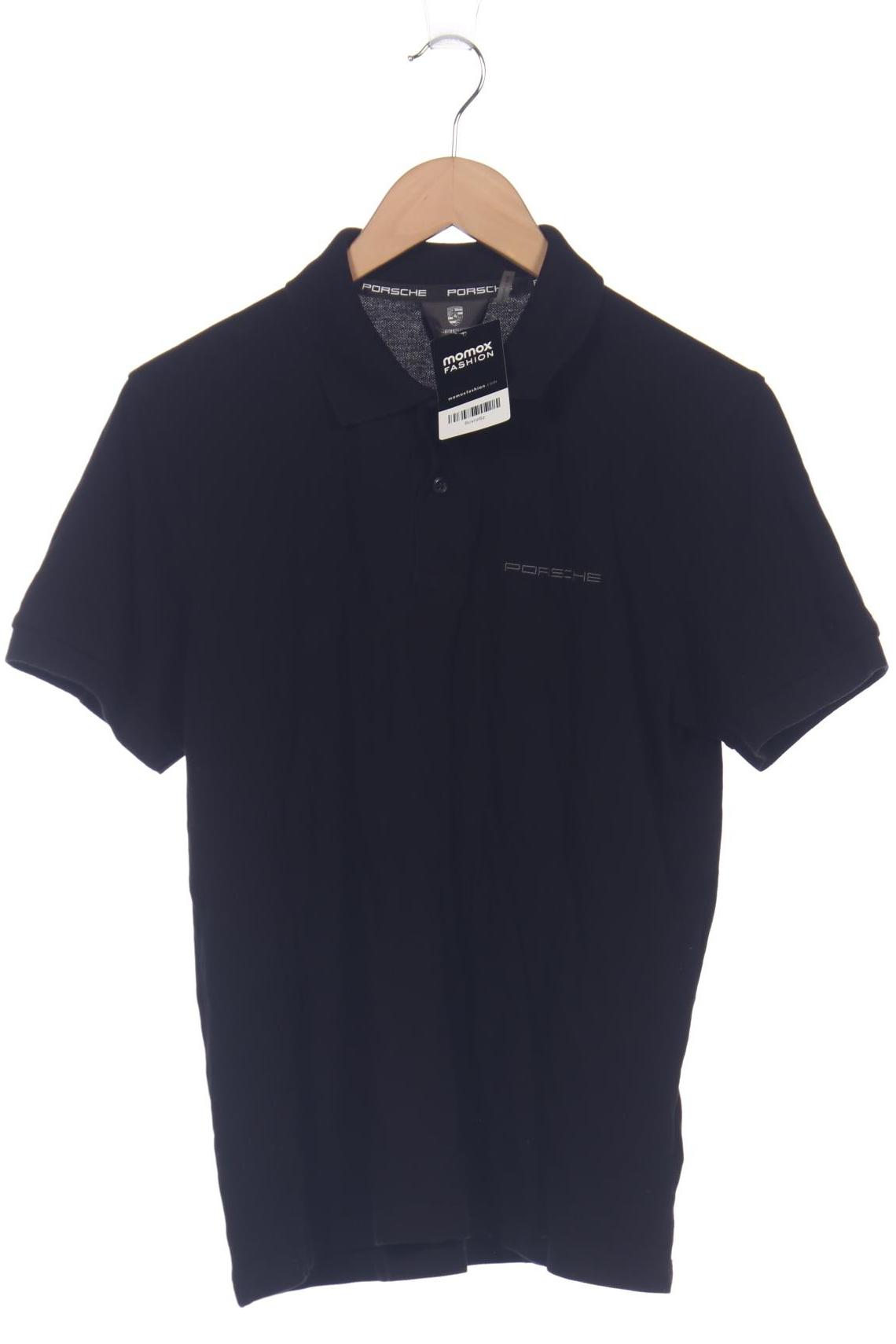 

Porsche Design Herren Poloshirt, schwarz, Gr. 48