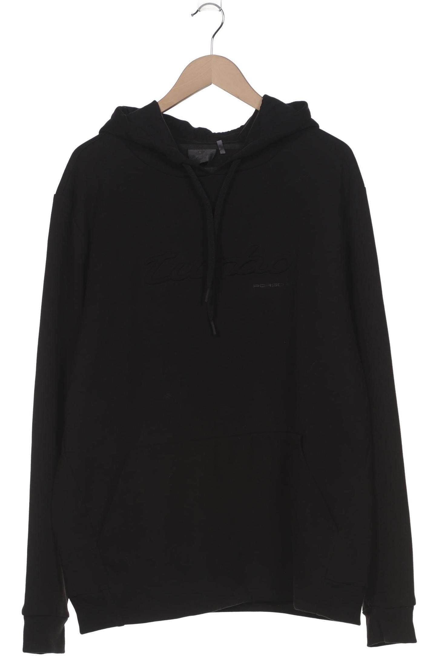 

Porsche Design Herren Kapuzenpullover, schwarz, Gr. 56