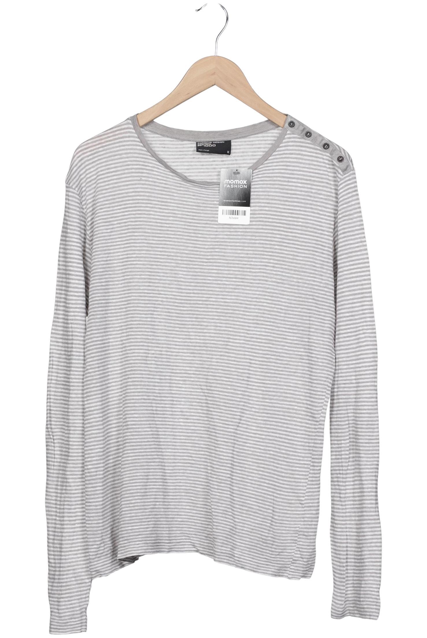 

Porsche Design Herren Langarmshirt, grau, Gr. 48