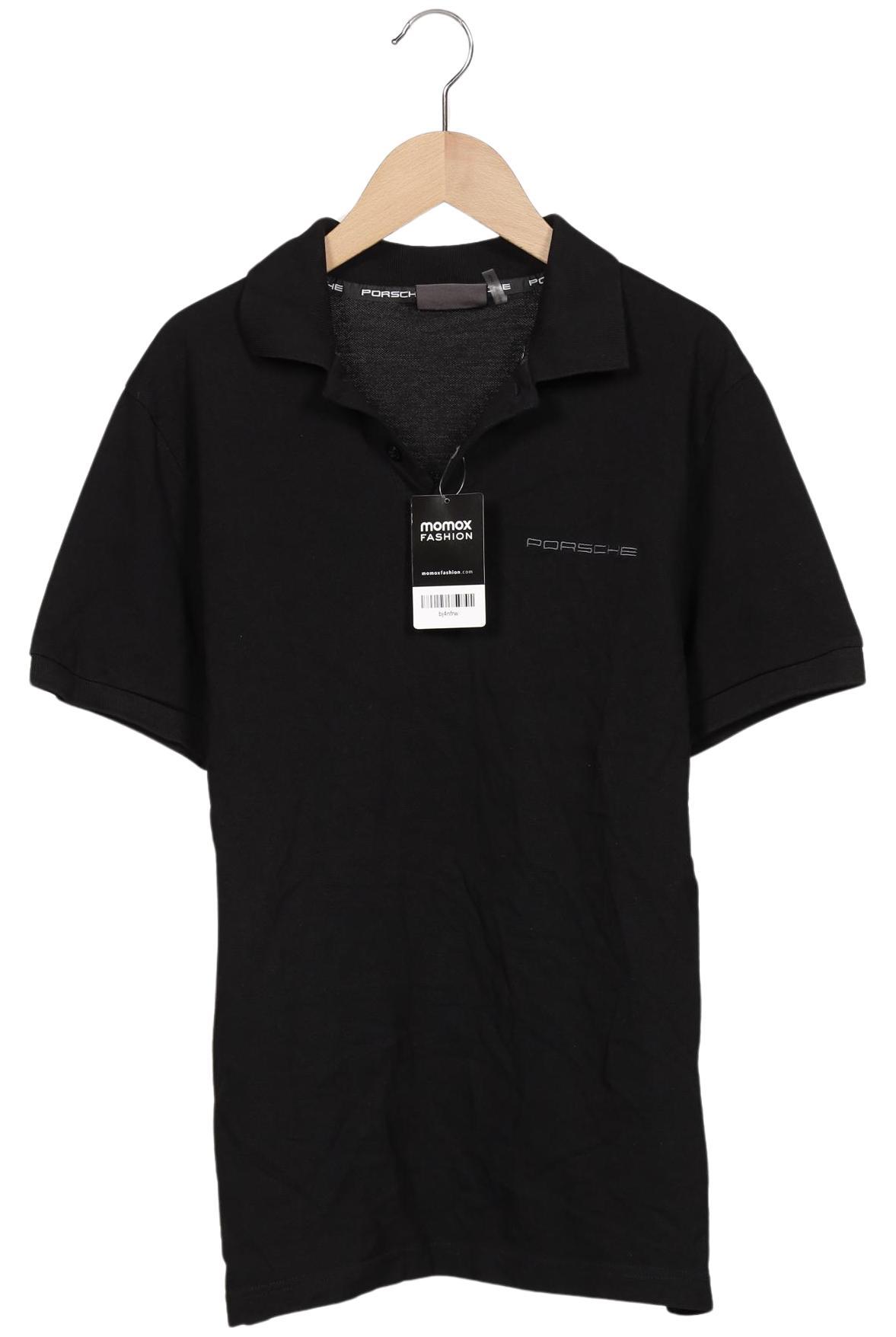

Porsche Design Herren Poloshirt, schwarz, Gr. 48