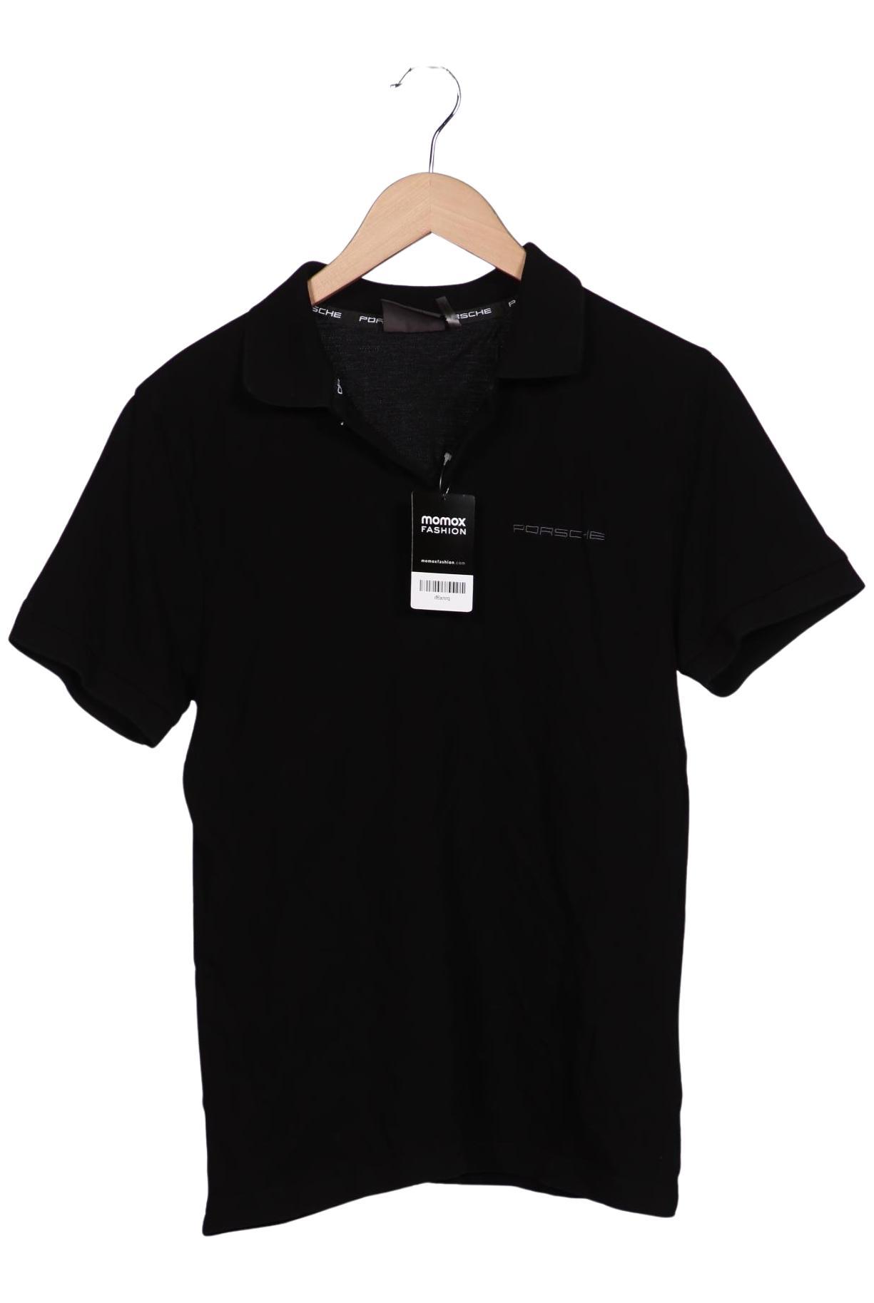 

Porsche Design Herren Poloshirt, schwarz, Gr. 48