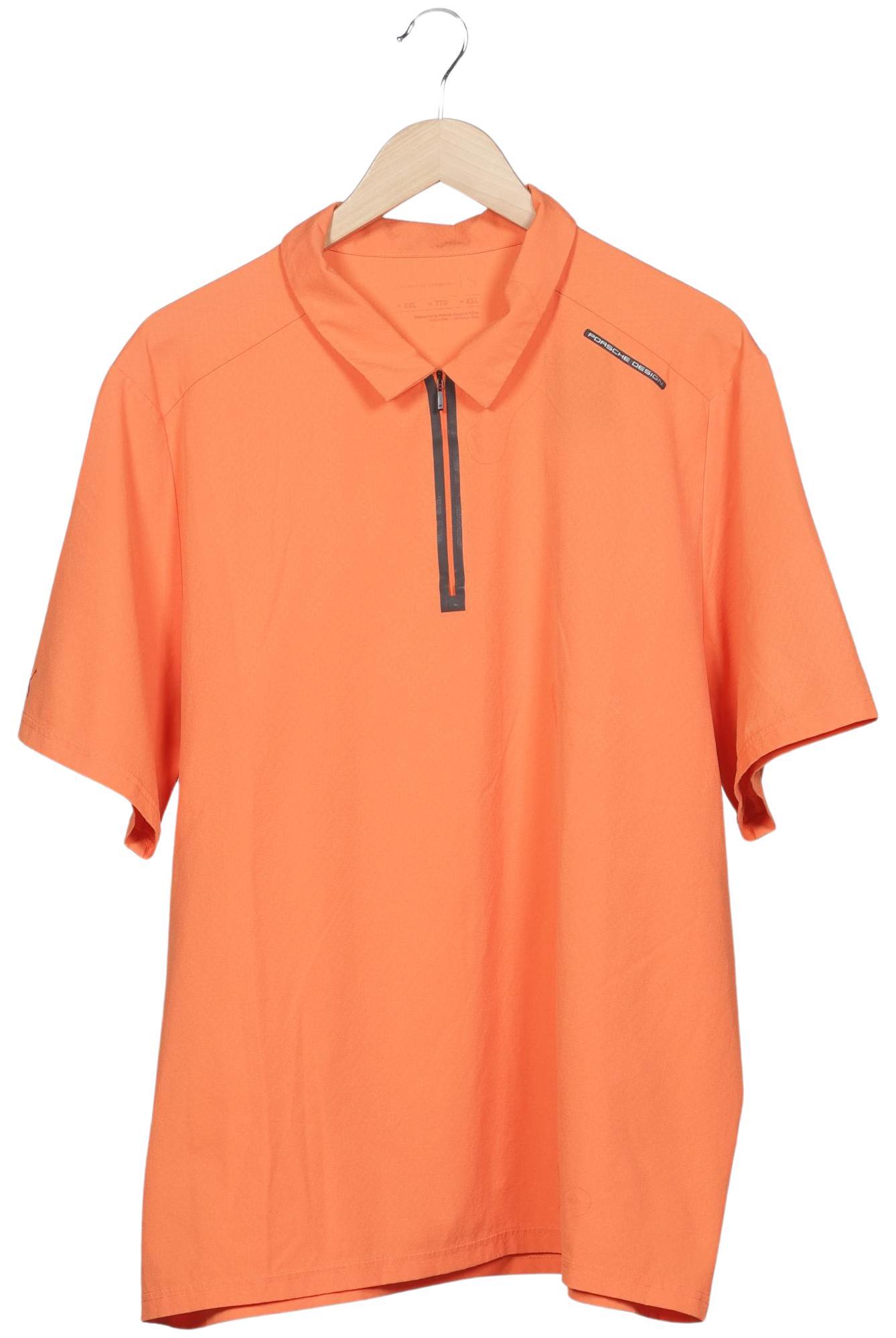 

Porsche Design Herren Poloshirt, orange, Gr. 56
