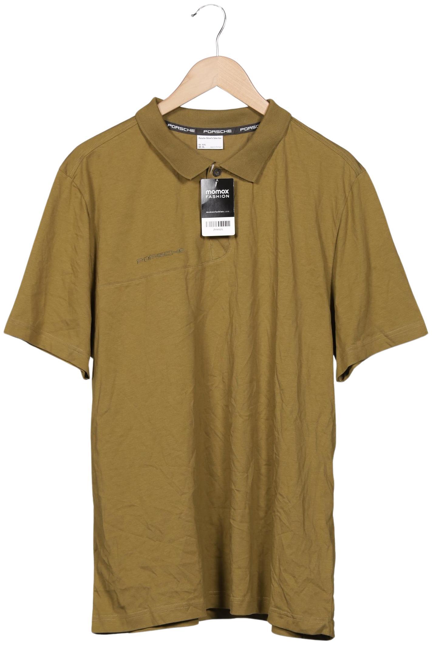 

Porsche Design Herren Poloshirt, grün, Gr. 56