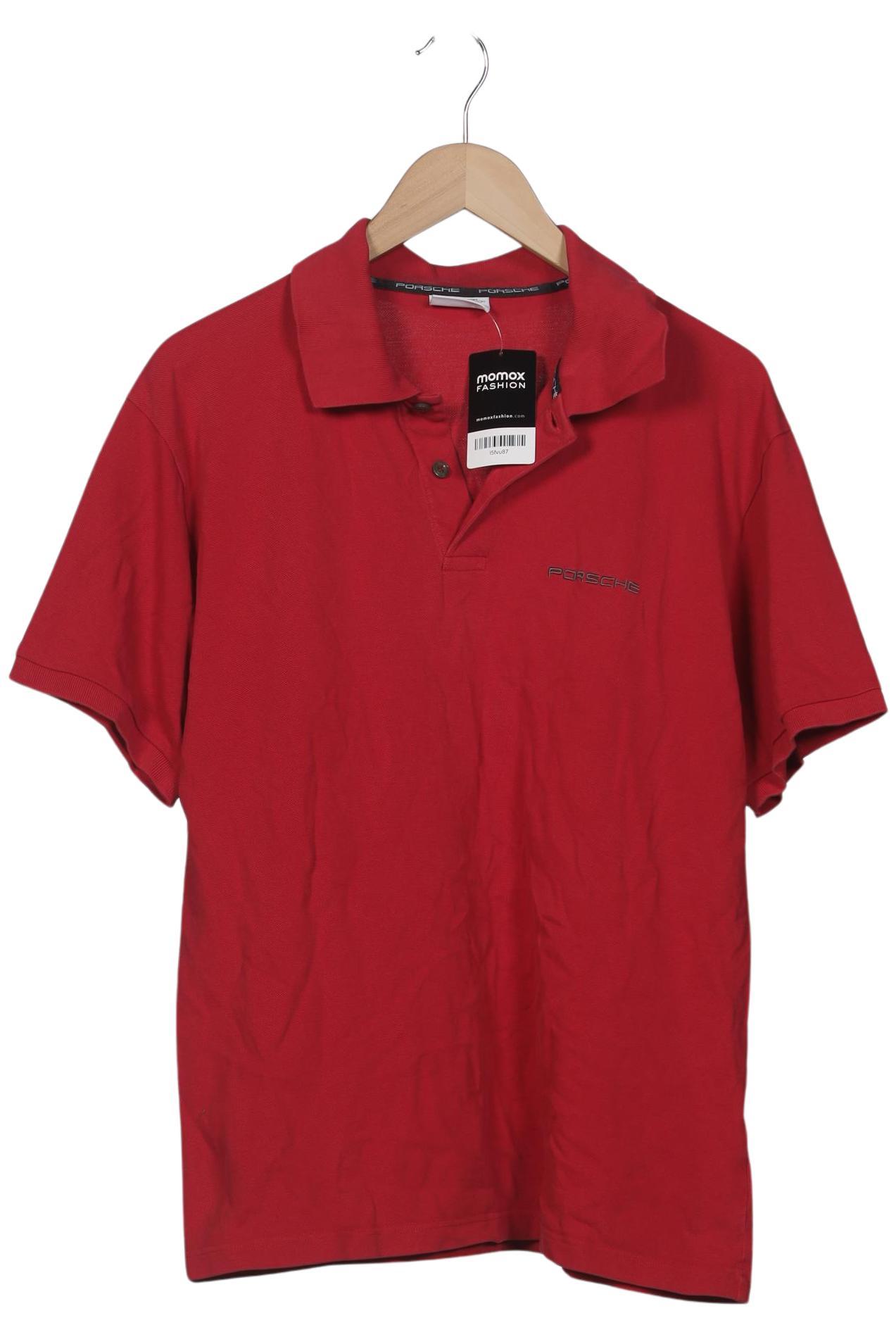 Thumbnail - Porsche Design Herren Poloshirt, rot, Gr. 48