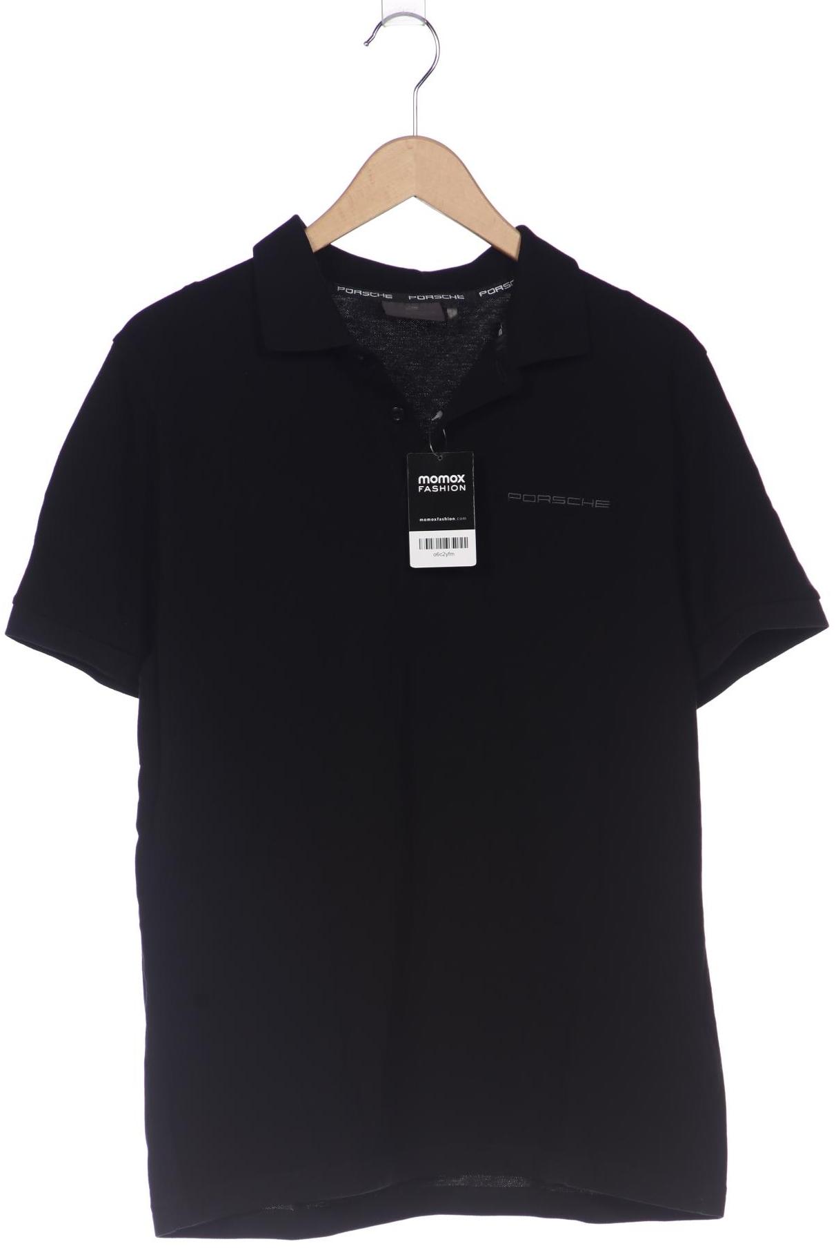 

Porsche Design Herren Poloshirt, schwarz, Gr. 52