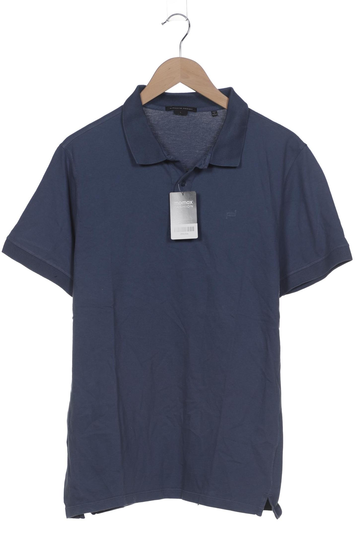 

Porsche Design Herren Poloshirt, blau, Gr. 52