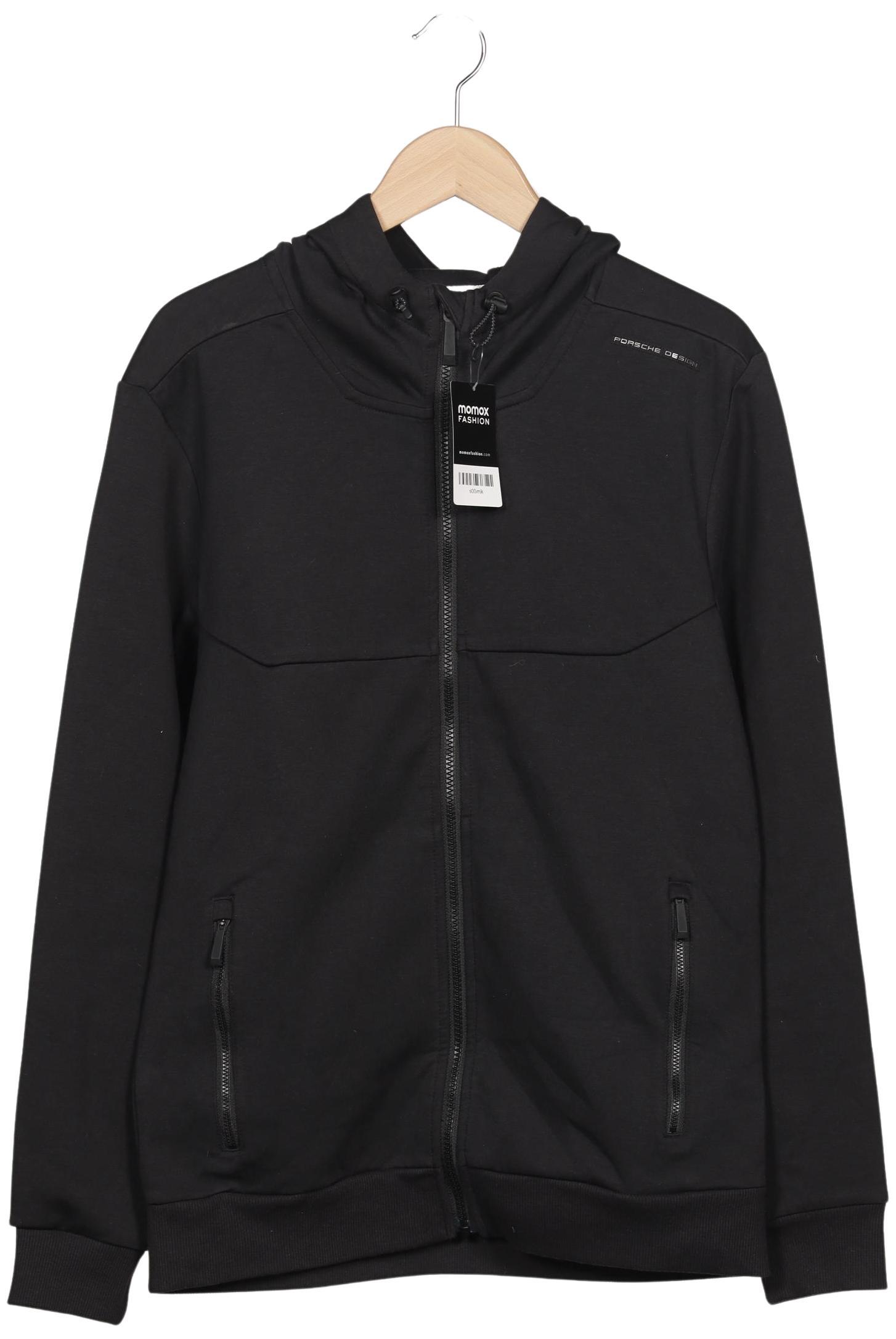 

Porsche Design Herren Kapuzenpullover, schwarz, Gr. 46
