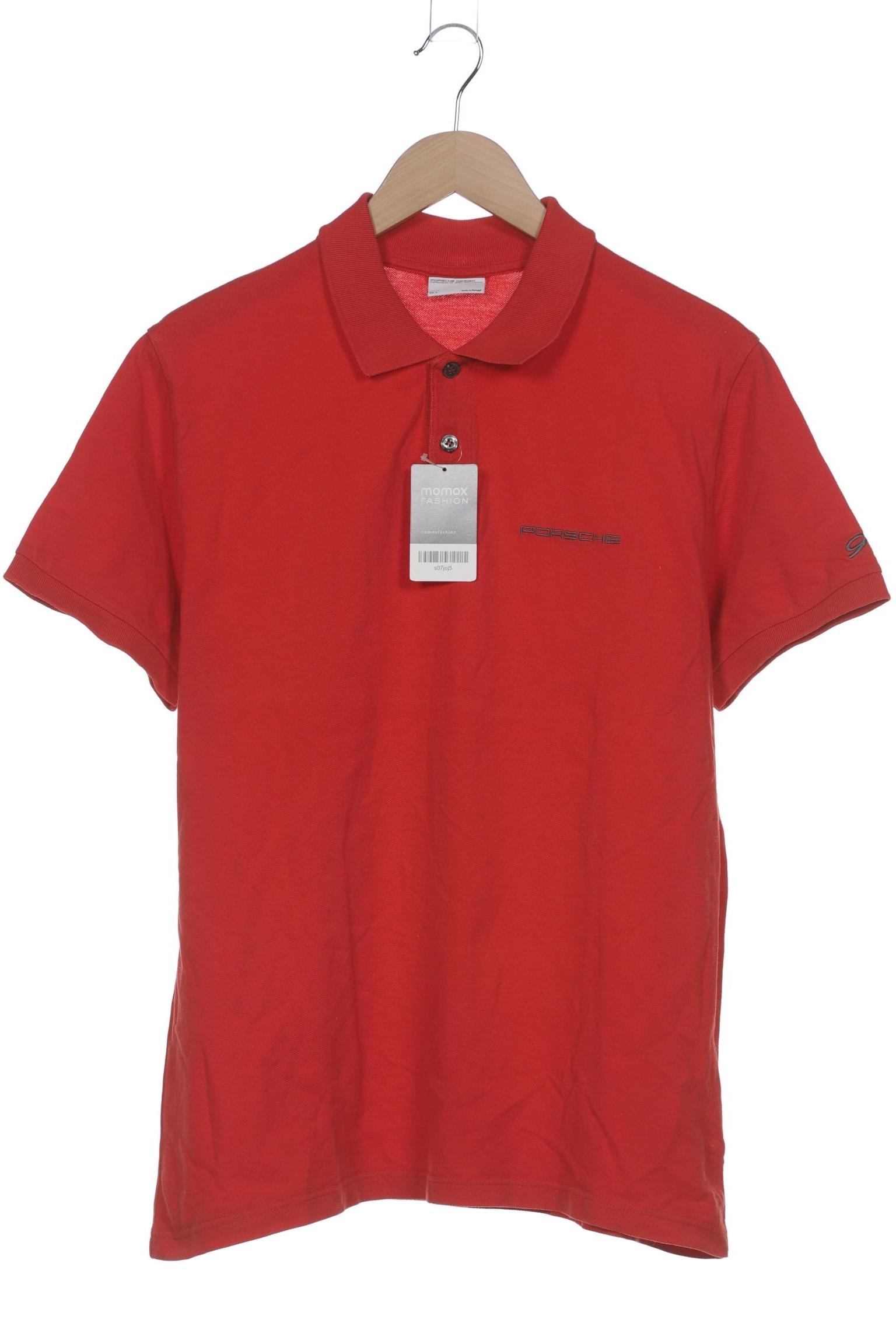 

Porsche Design Herren Poloshirt, rot, Gr. 54