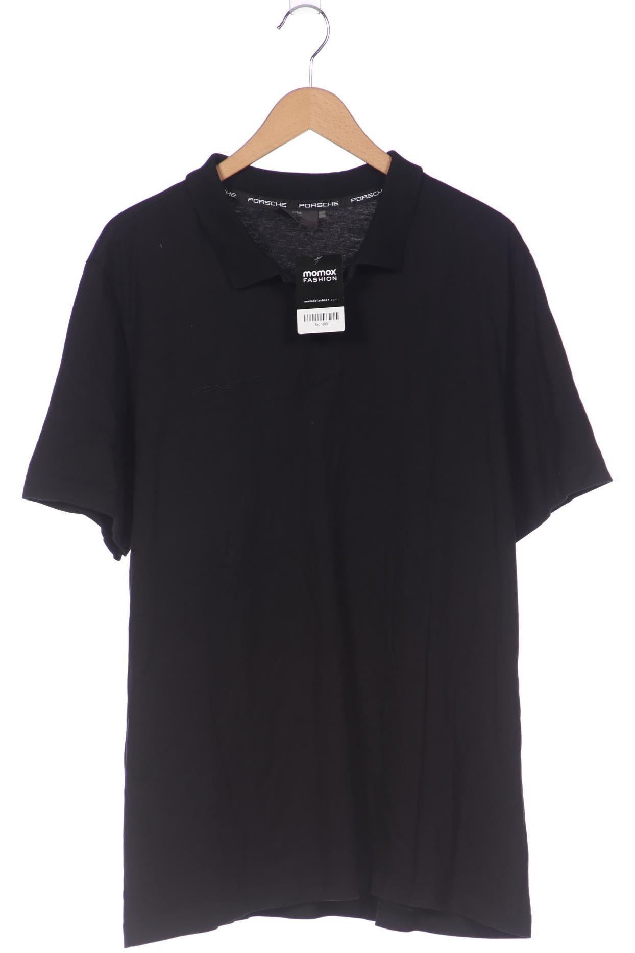 

Porsche Design Herren Poloshirt, schwarz, Gr. 56