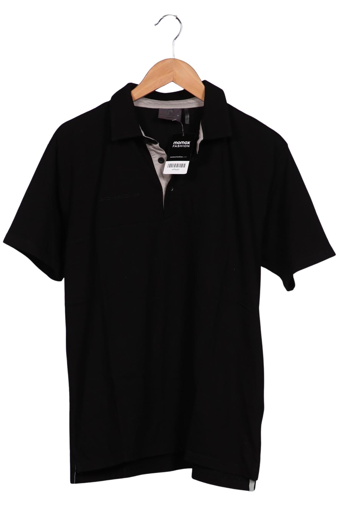 

Porsche Design Herren Poloshirt, schwarz, Gr. 52