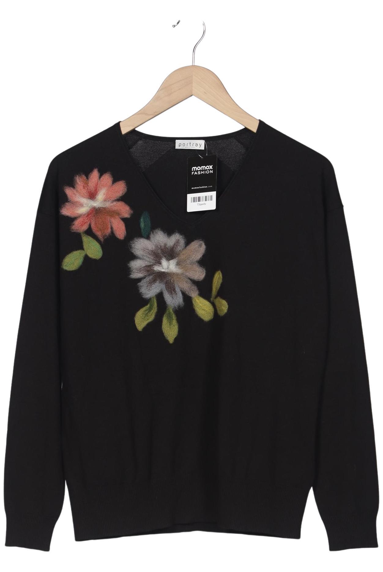 

Portray Berlin by Peter Hahn Damen Pullover, schwarz, Gr. 42