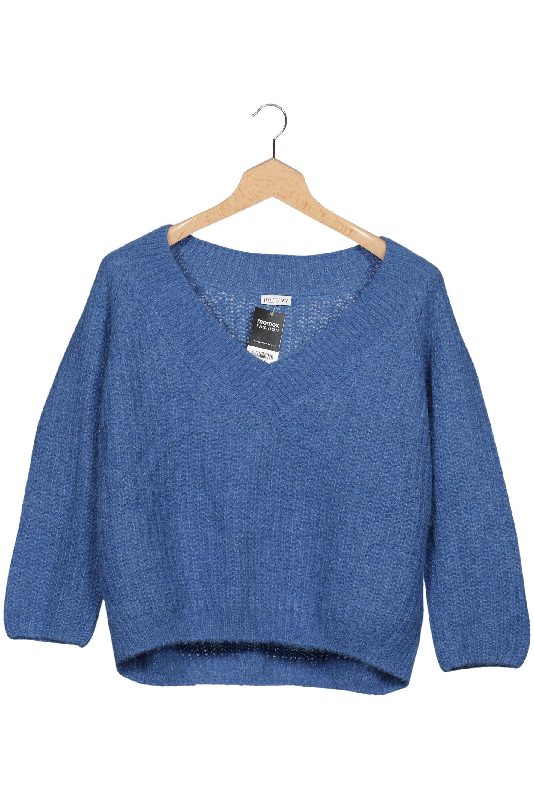 

Portray Berlin by Peter Hahn Damen Pullover, blau, Gr. 42