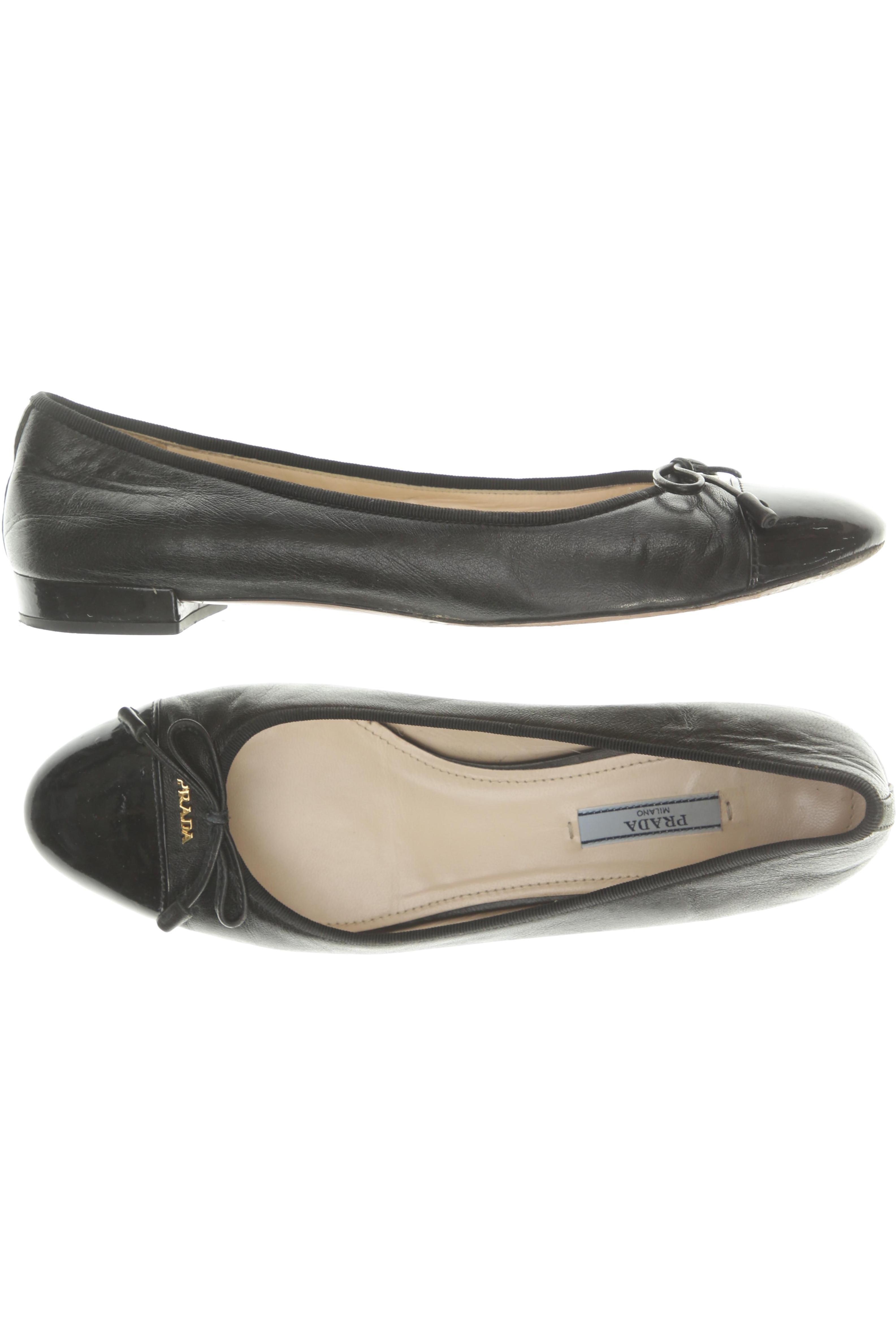 

Prada Damen Ballerinas, schwarz, Gr. 40