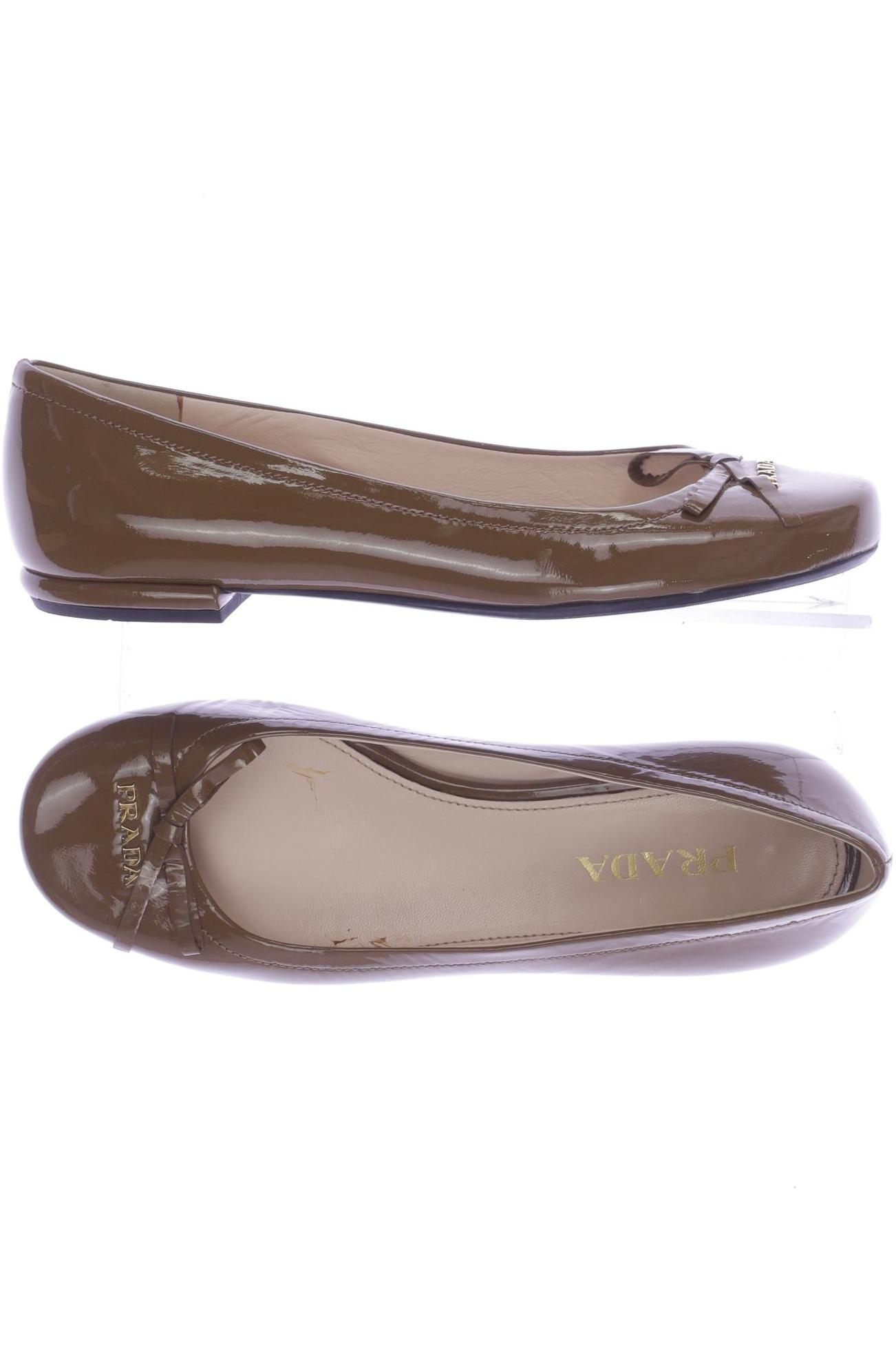 

Prada Damen Ballerinas, braun