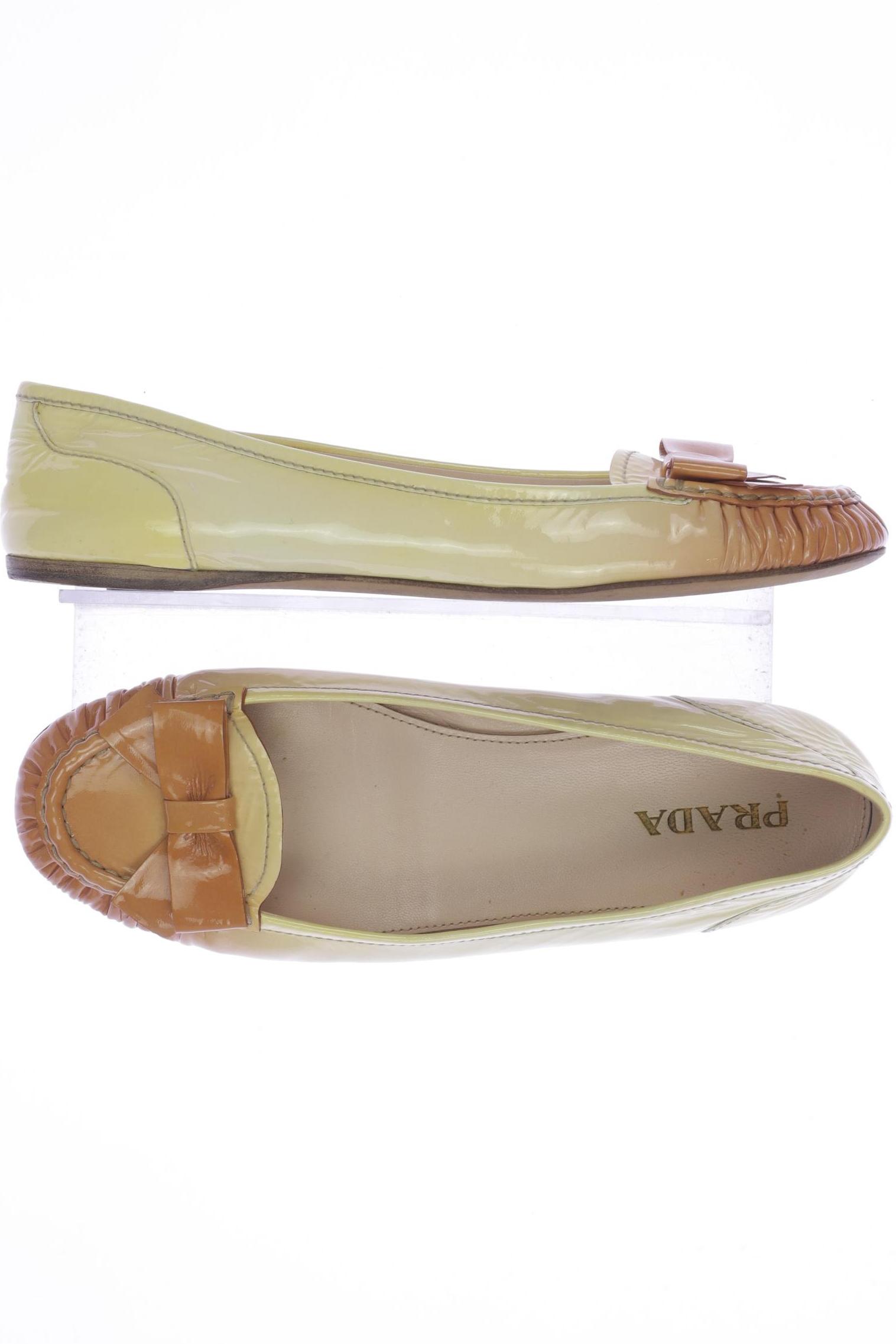 

Prada Damen Ballerinas, gelb