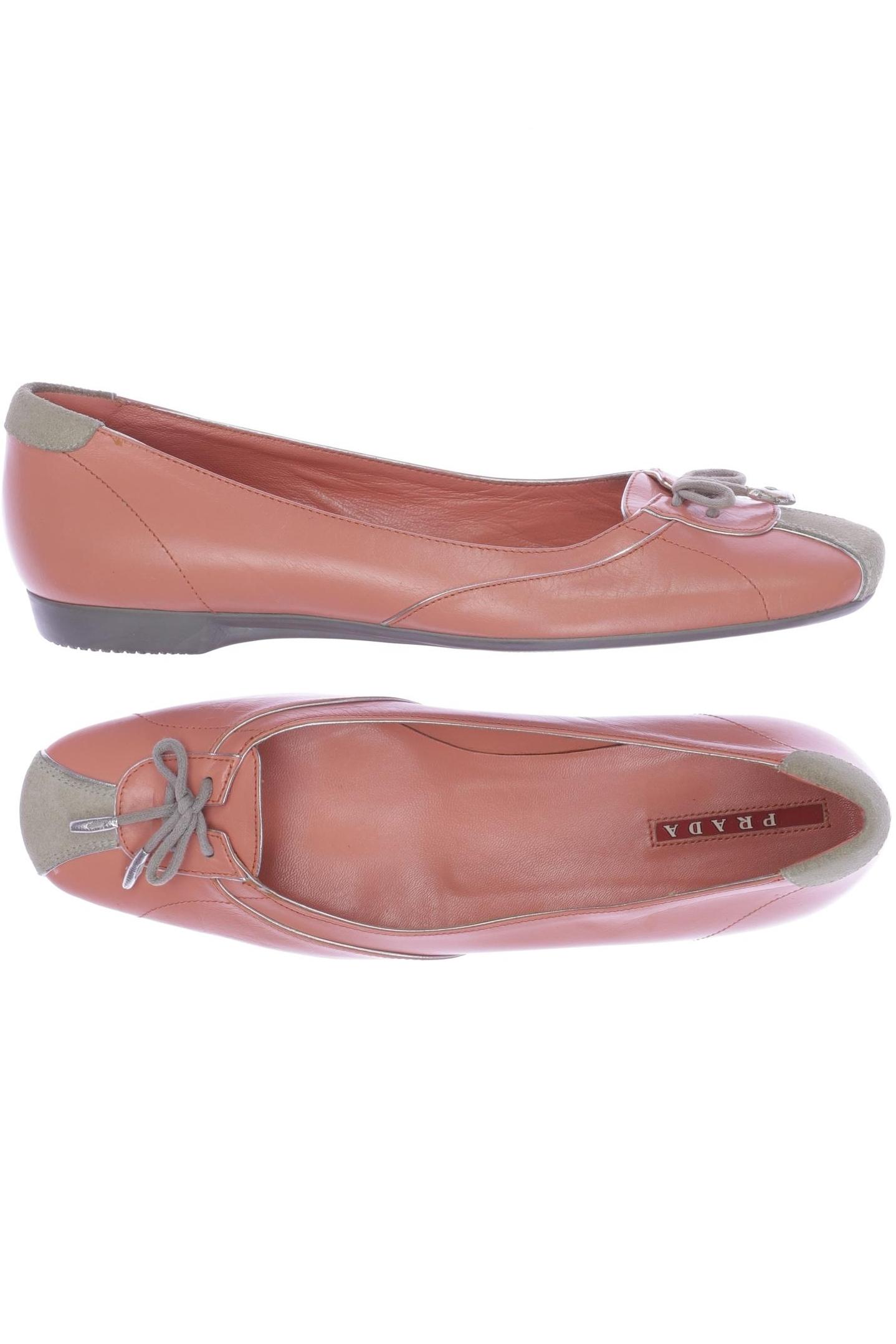 

Prada Damen Ballerinas, pink, Gr. 36.5