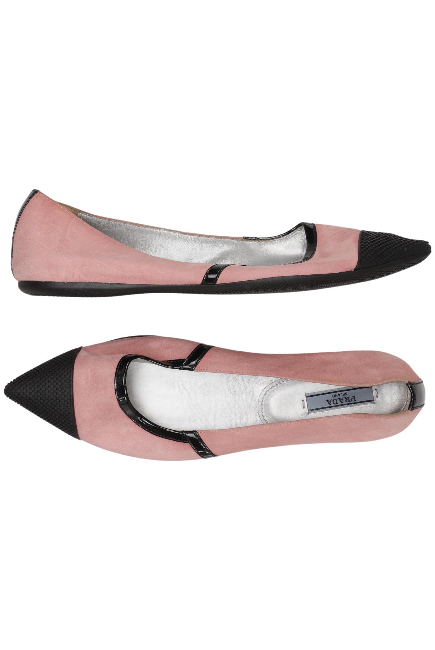 

Prada Damen Ballerinas, pink, Gr. 37.5