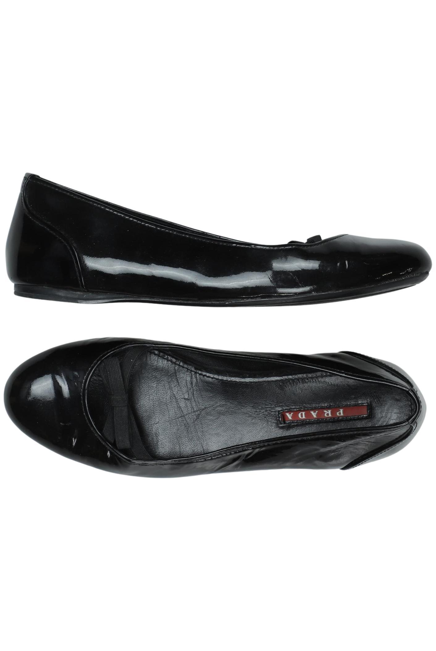 

Prada Damen Ballerinas, schwarz, Gr. 37