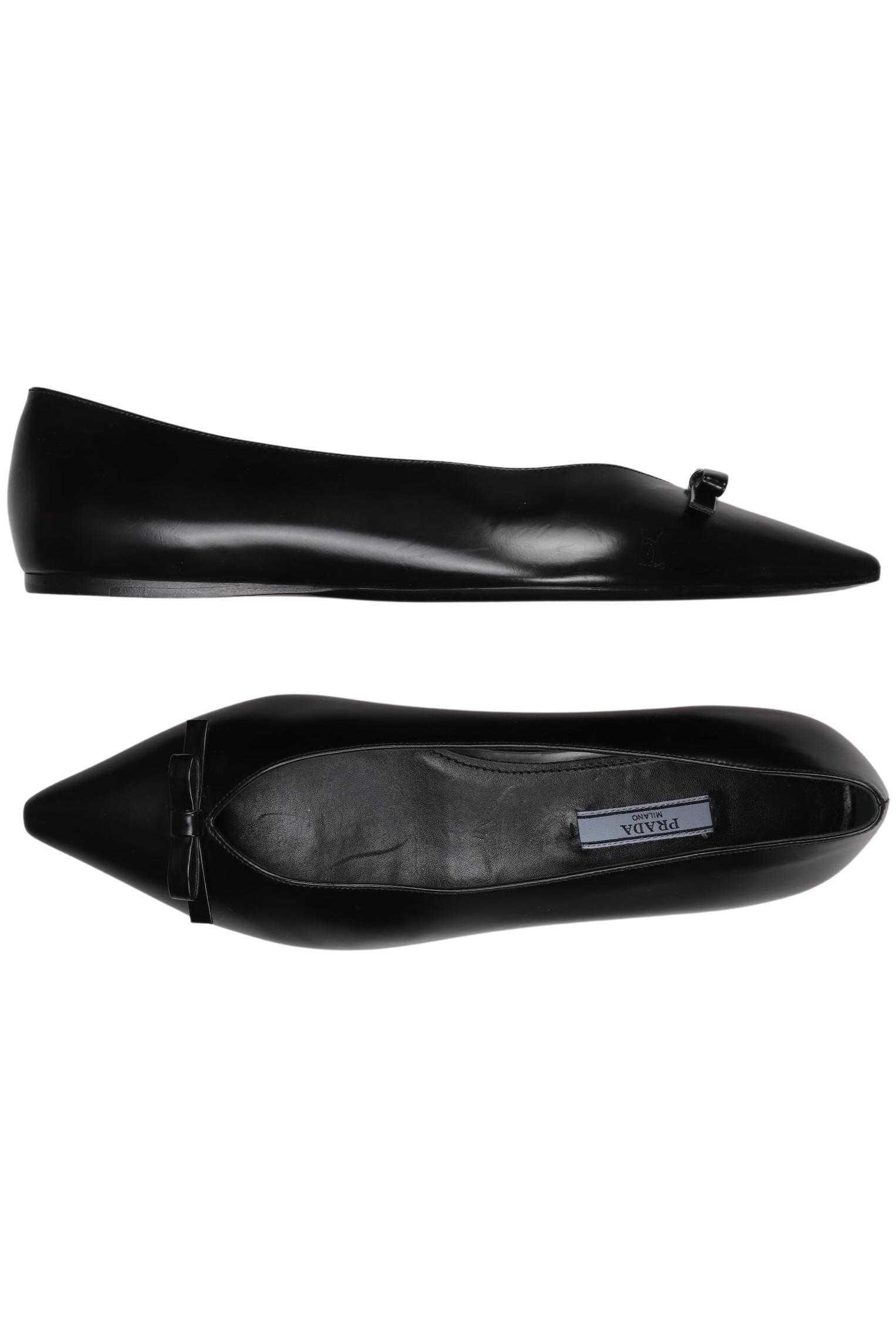 

Prada Damen Ballerinas, schwarz, Gr. 39.5