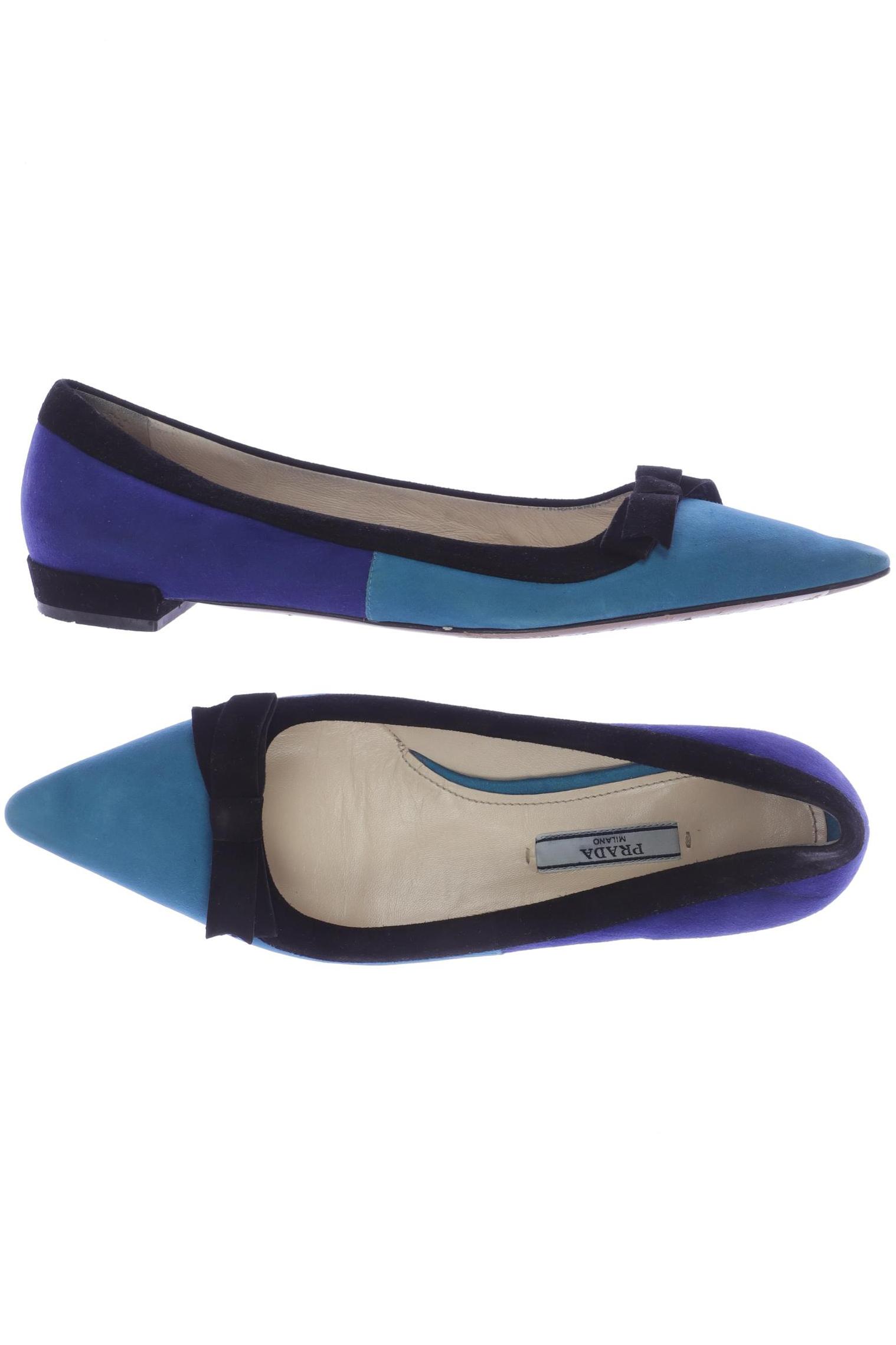 

Prada Damen Ballerinas, blau