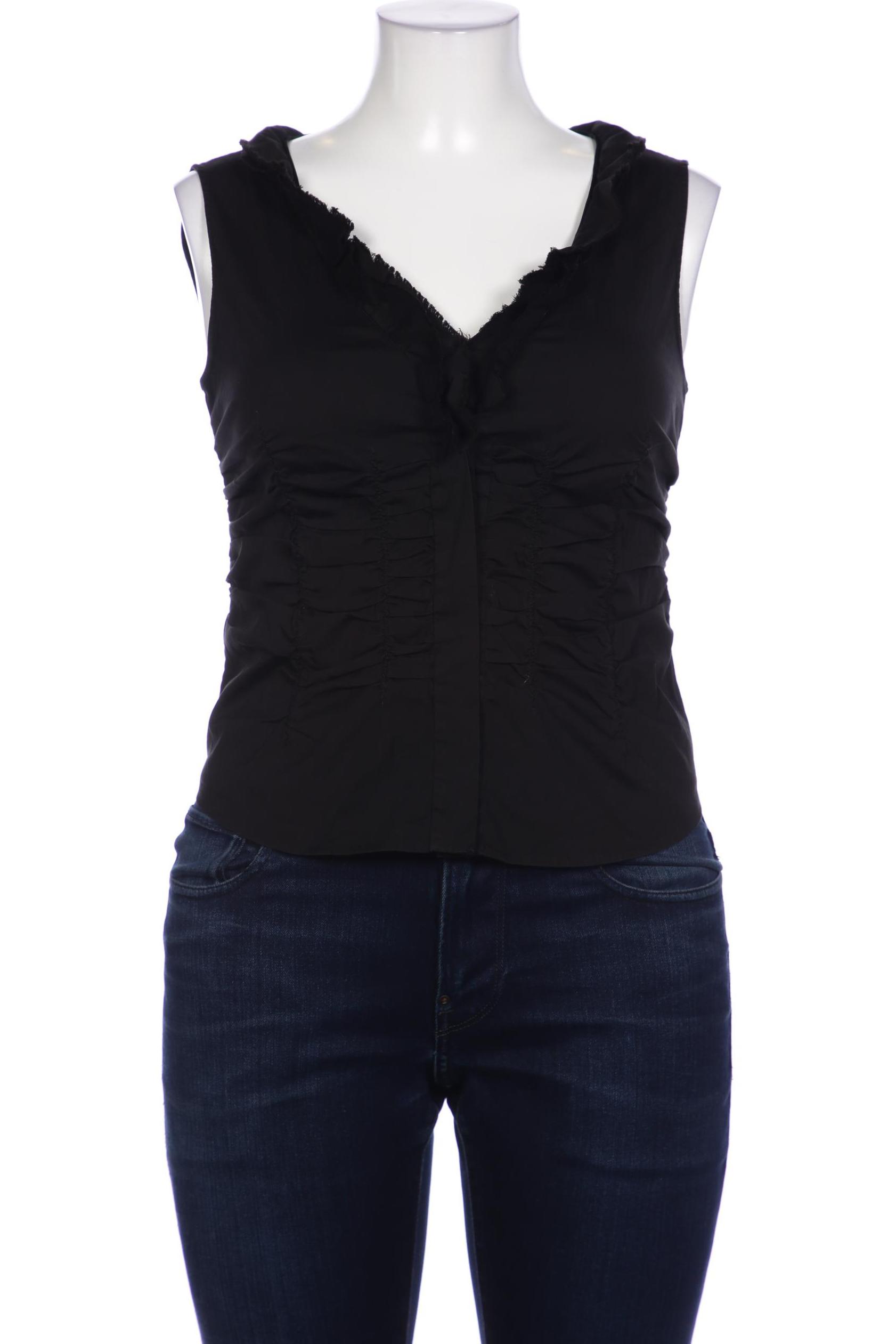 

Prada Damen Bluse, schwarz, Gr. 46