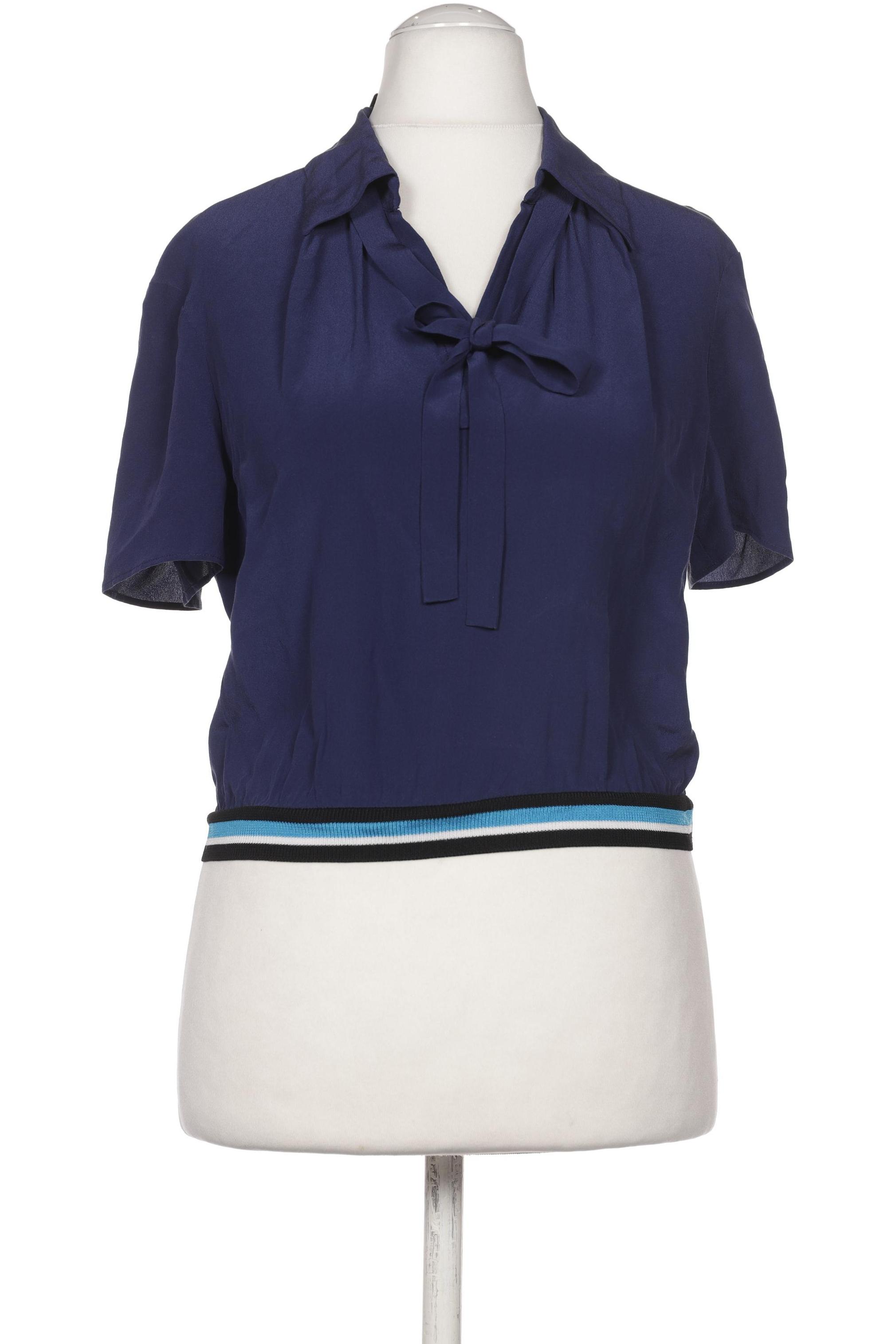 

Prada Damen Bluse, marineblau, Gr. 38