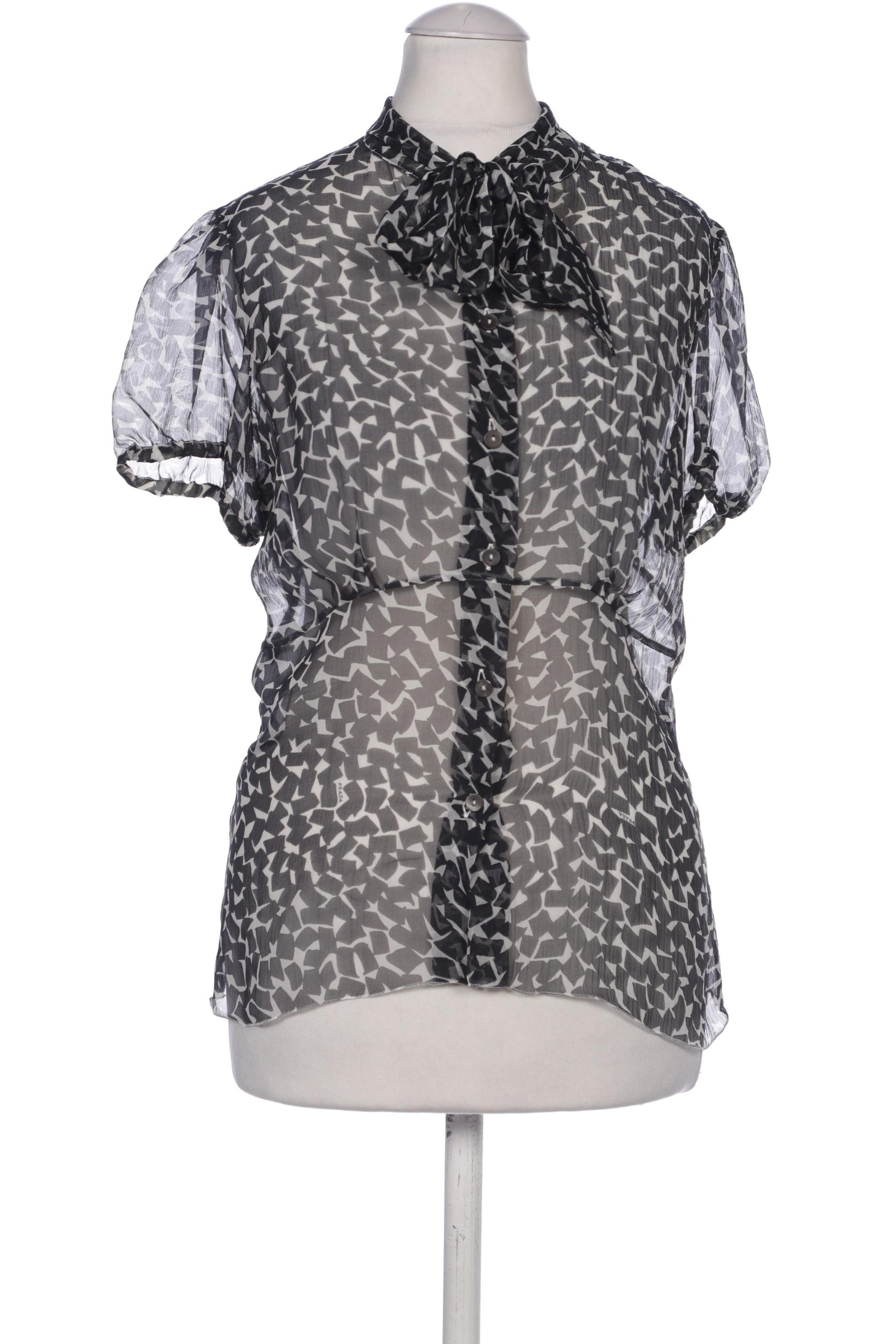 

Prada Damen Bluse, marineblau, Gr. 40