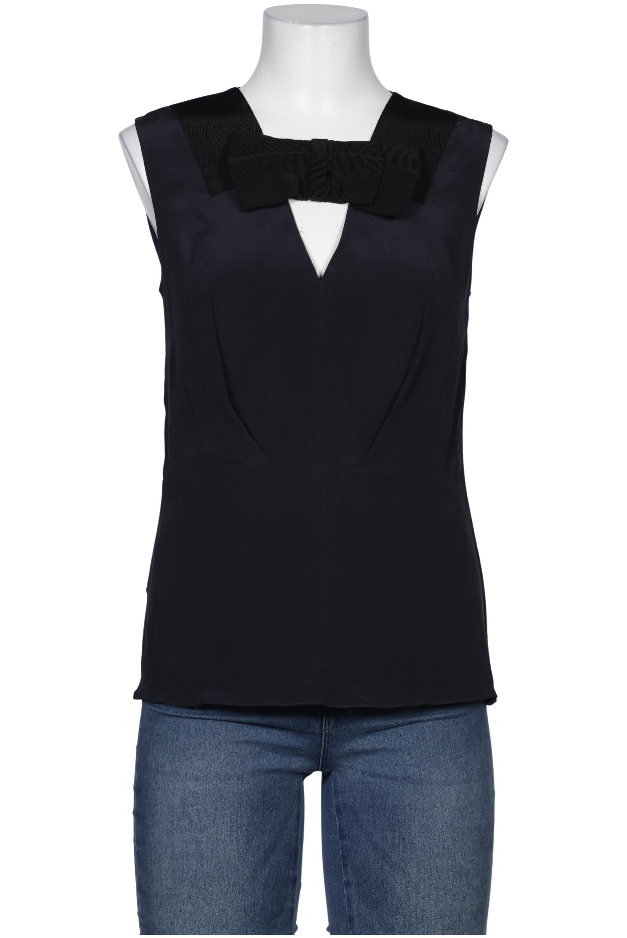 

Prada Damen Bluse, marineblau, Gr. 40