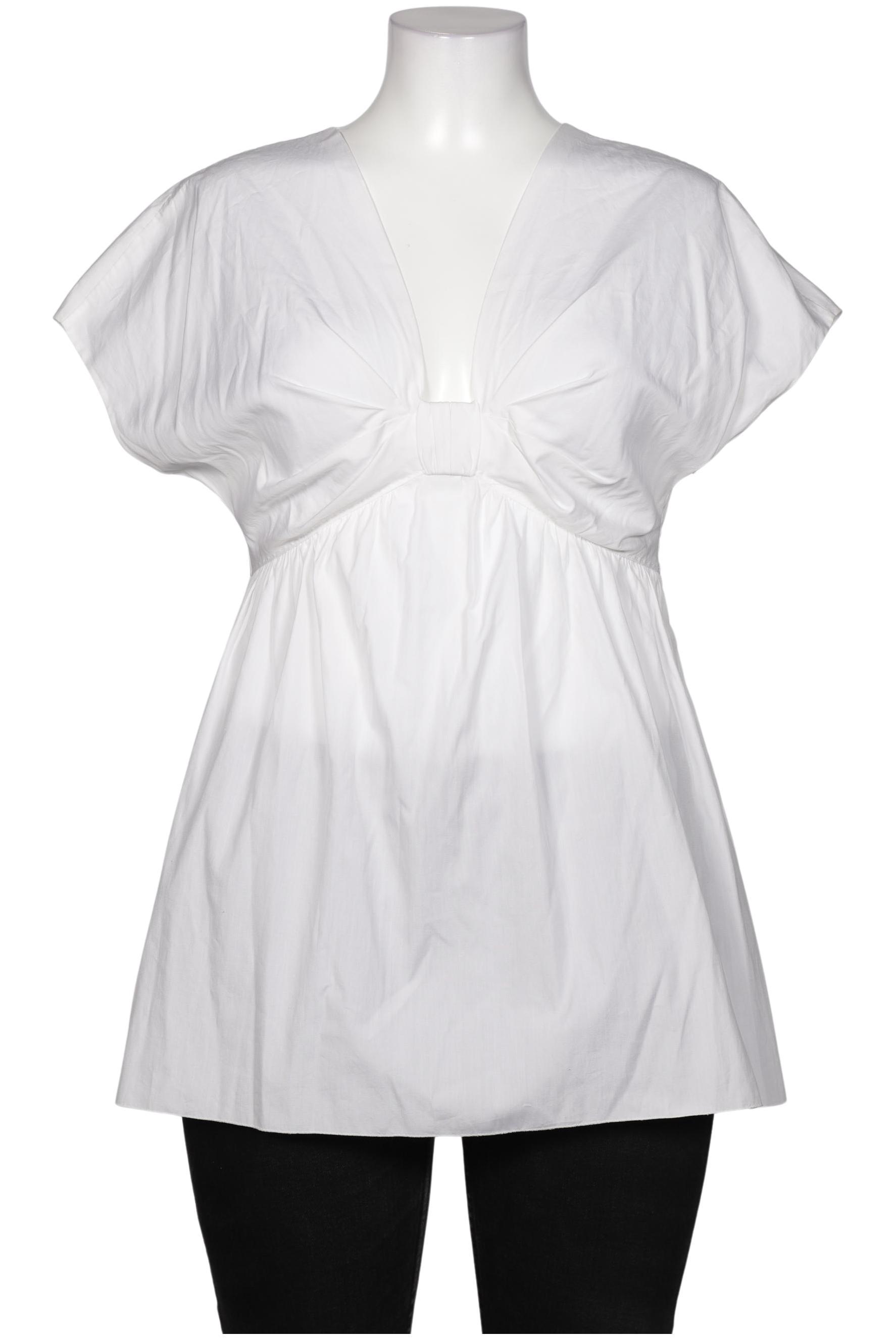 

Prada Damen Bluse, weiß, Gr. 46