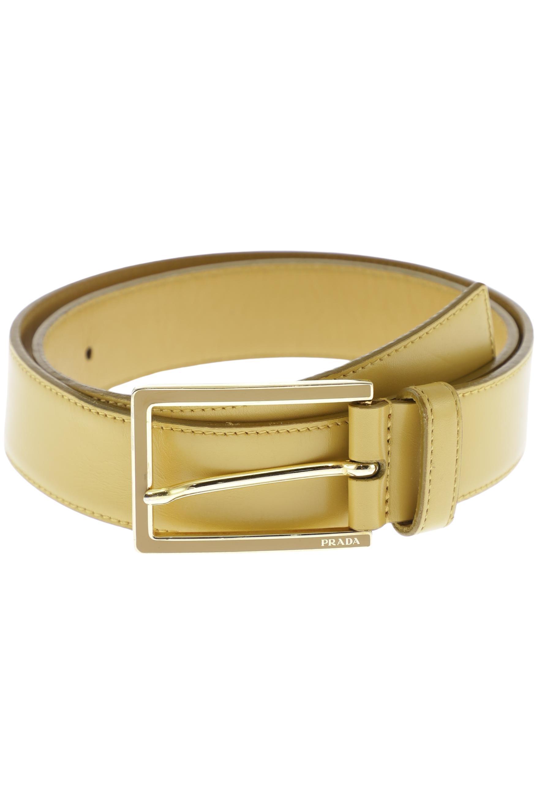 

Prada Damen Gürtel, beige, Gr. 80