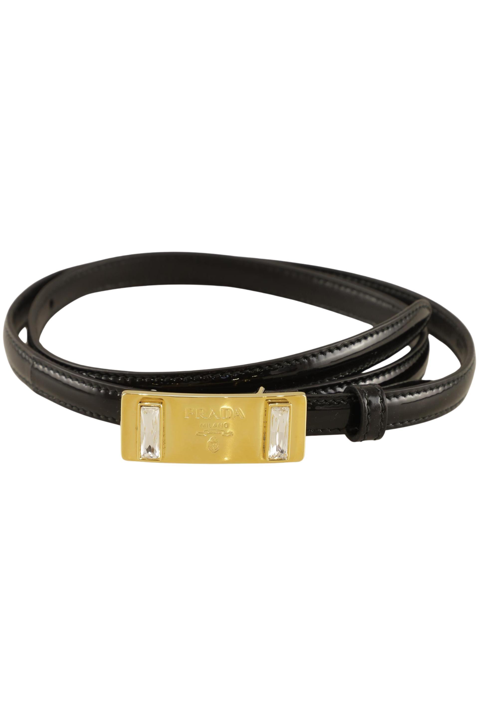 

Prada Damen Gürtel, schwarz, Gr. 80