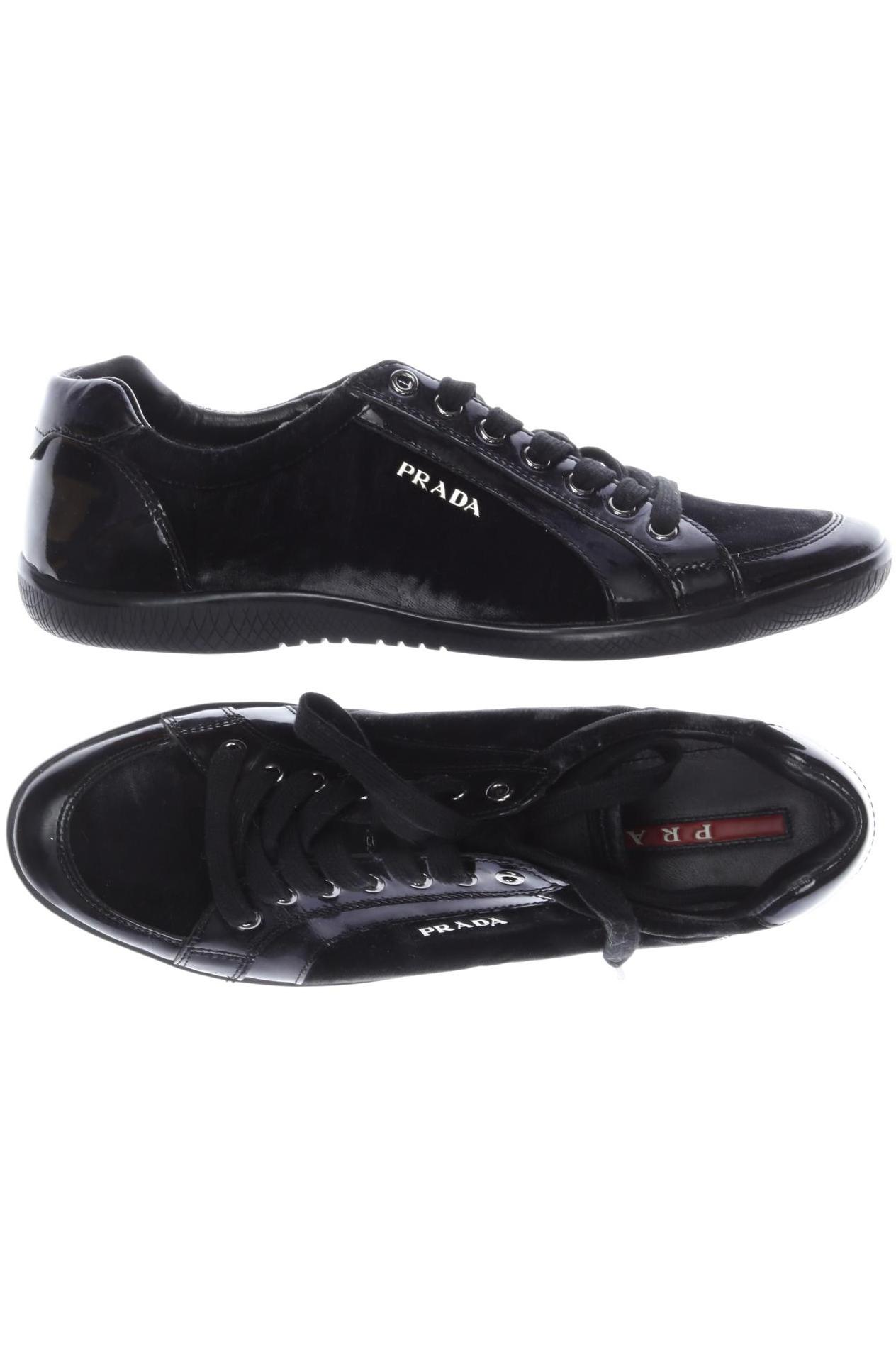 

Prada Damen Halbschuh, schwarz, Gr. 39