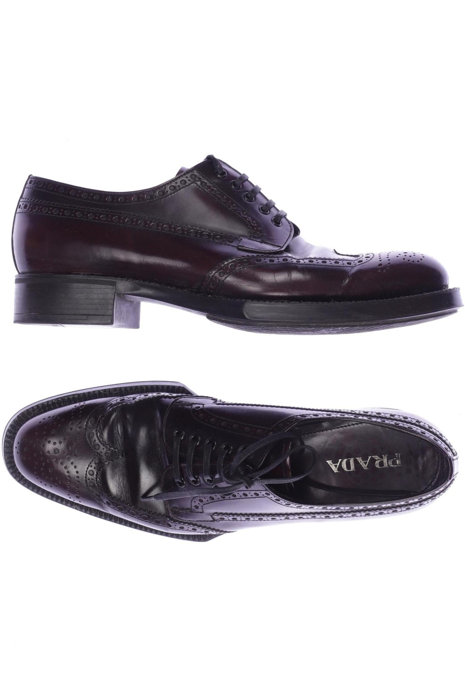 

Prada Damen Halbschuh, bordeaux, Gr. 39