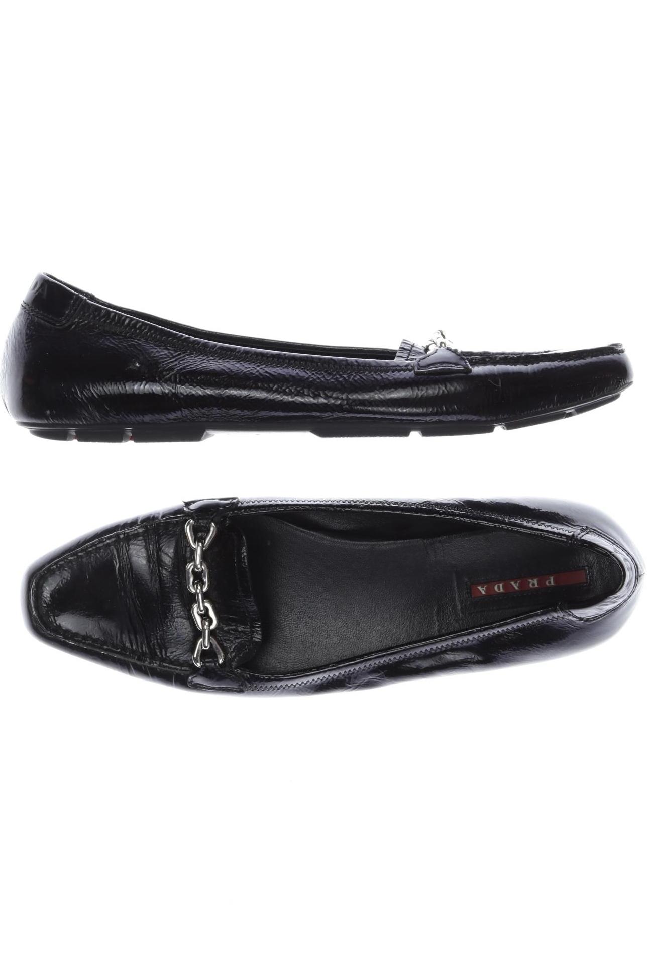 

Prada Damen Halbschuh, schwarz, Gr. 37